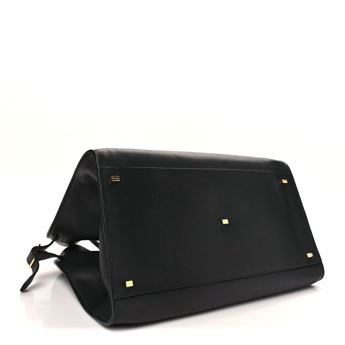 Polished Saddle Calfskin Soft Margaux 17 Black