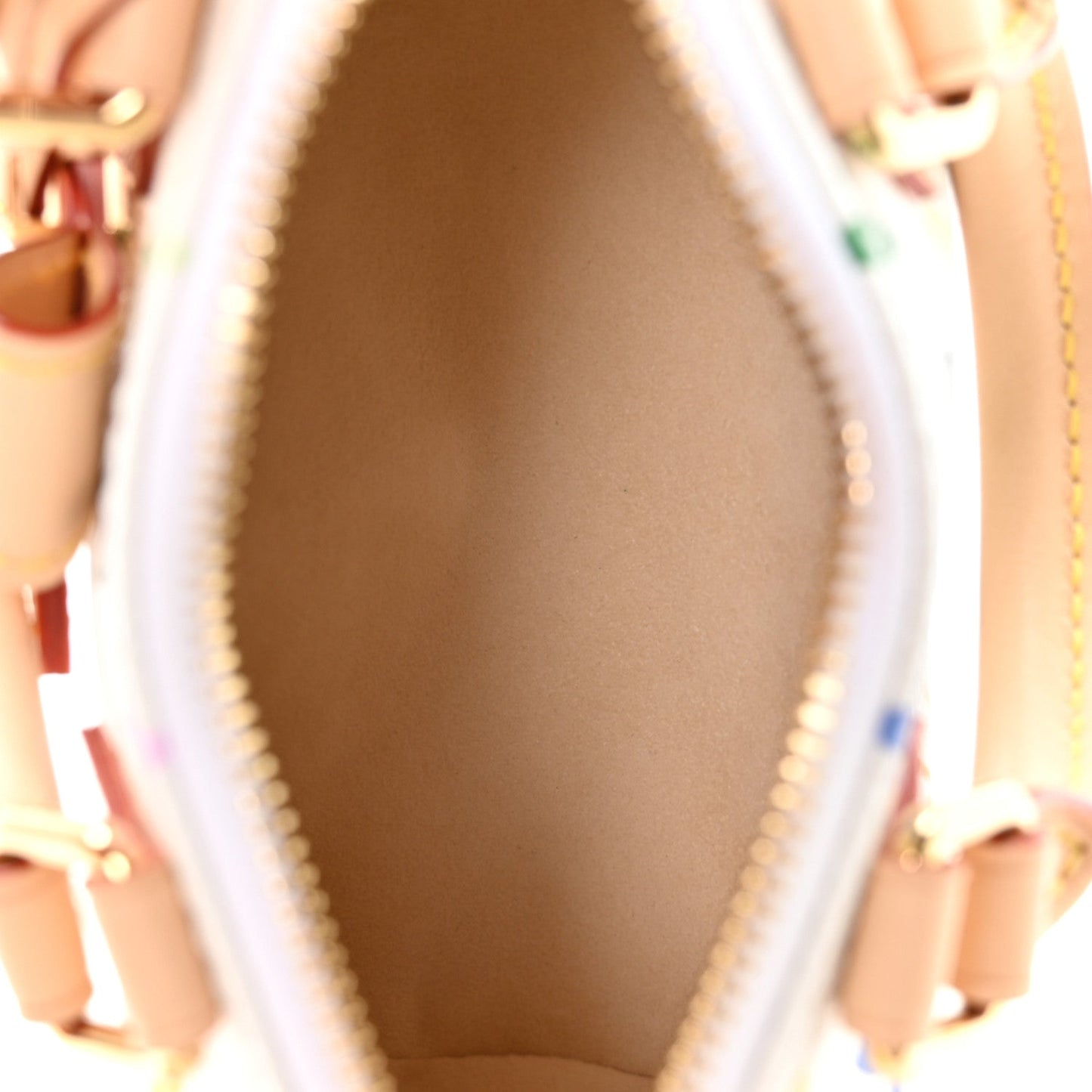 LV X TM Monogram Multicolor Nano Speedy White