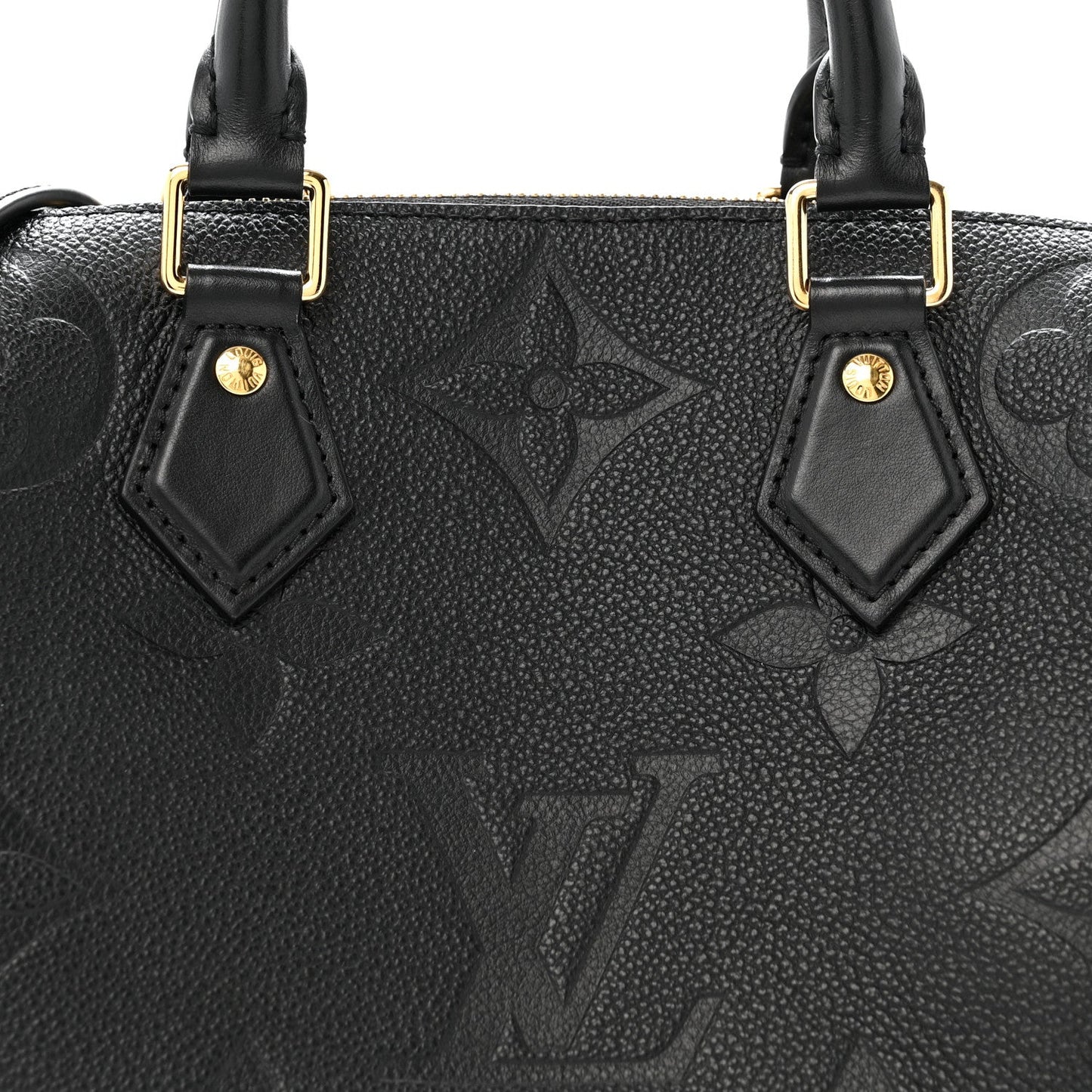 Empreinte Monogram Giant Speedy Bandouliere 25 Black