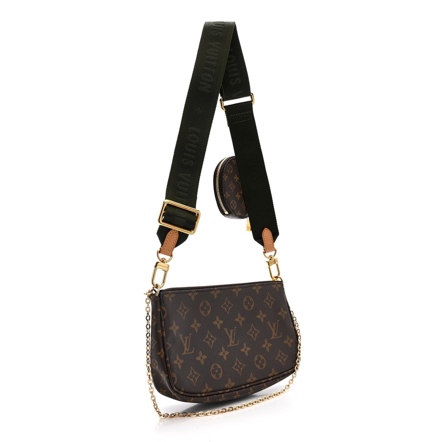 Monogram Multi Pochette Accessories Kaki