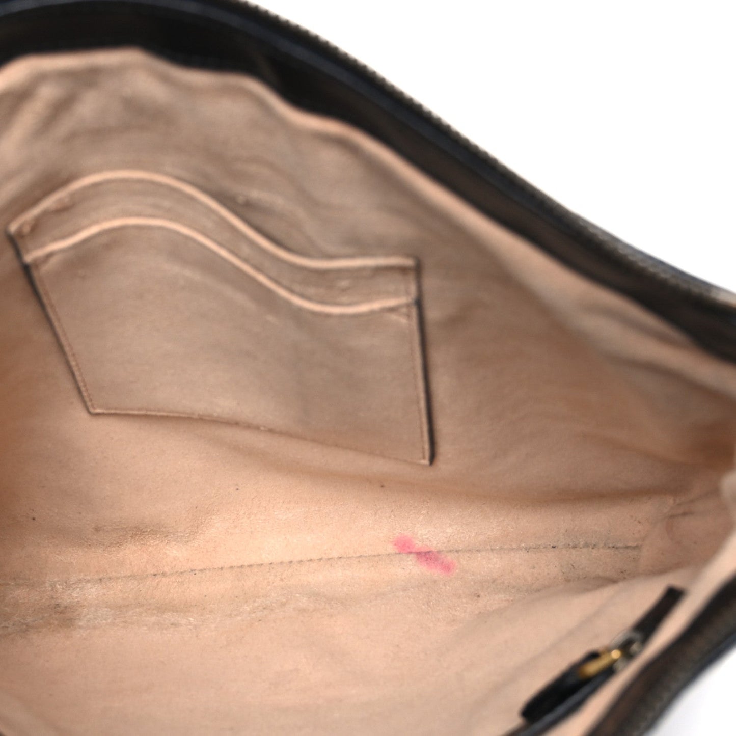 Calfskin Matelasse GG Marmont Flat Messenger Bag Black