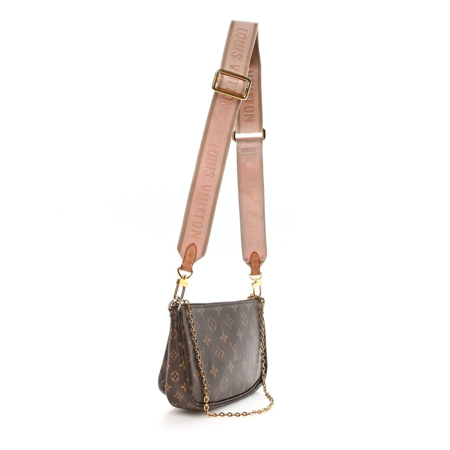 Monogram Multi Pochette Accessories Rose Clair