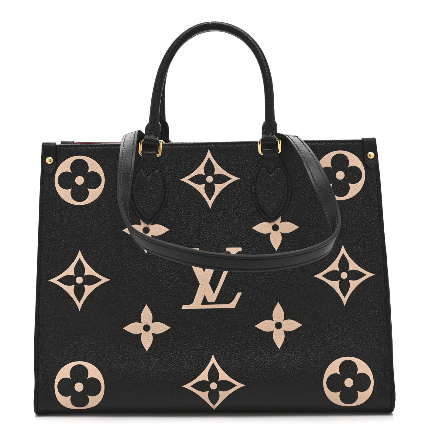 Empreinte Monogram Giant Onthego MM Black Beige