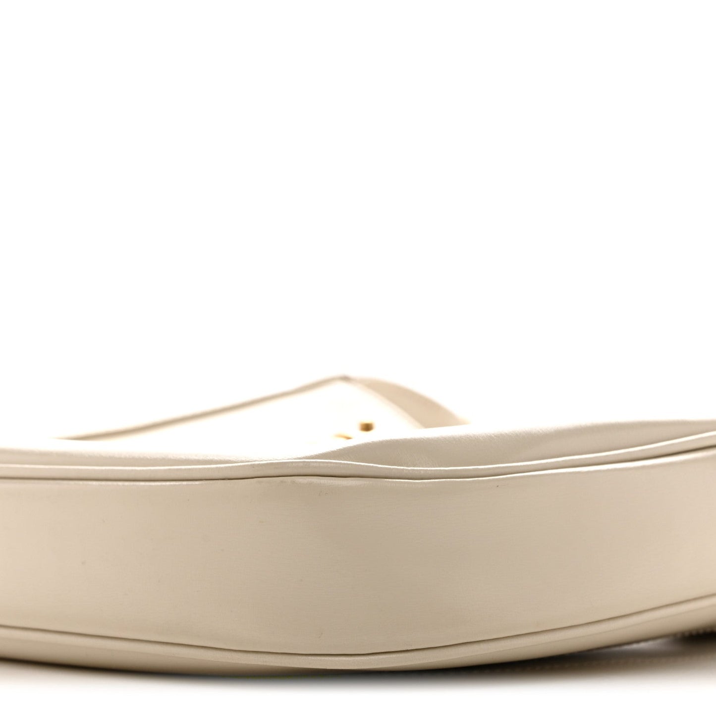 Boarded Dyana Lux Calfskin Small Jackie 1961 Hobo Mystic White