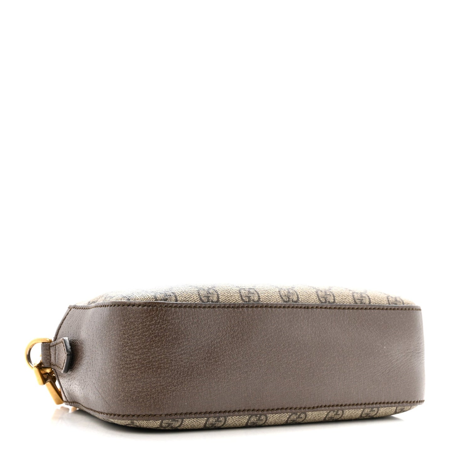 GG Supreme Monogram Web Neo Vintage Shoulder Bag Beige New Acero Crop