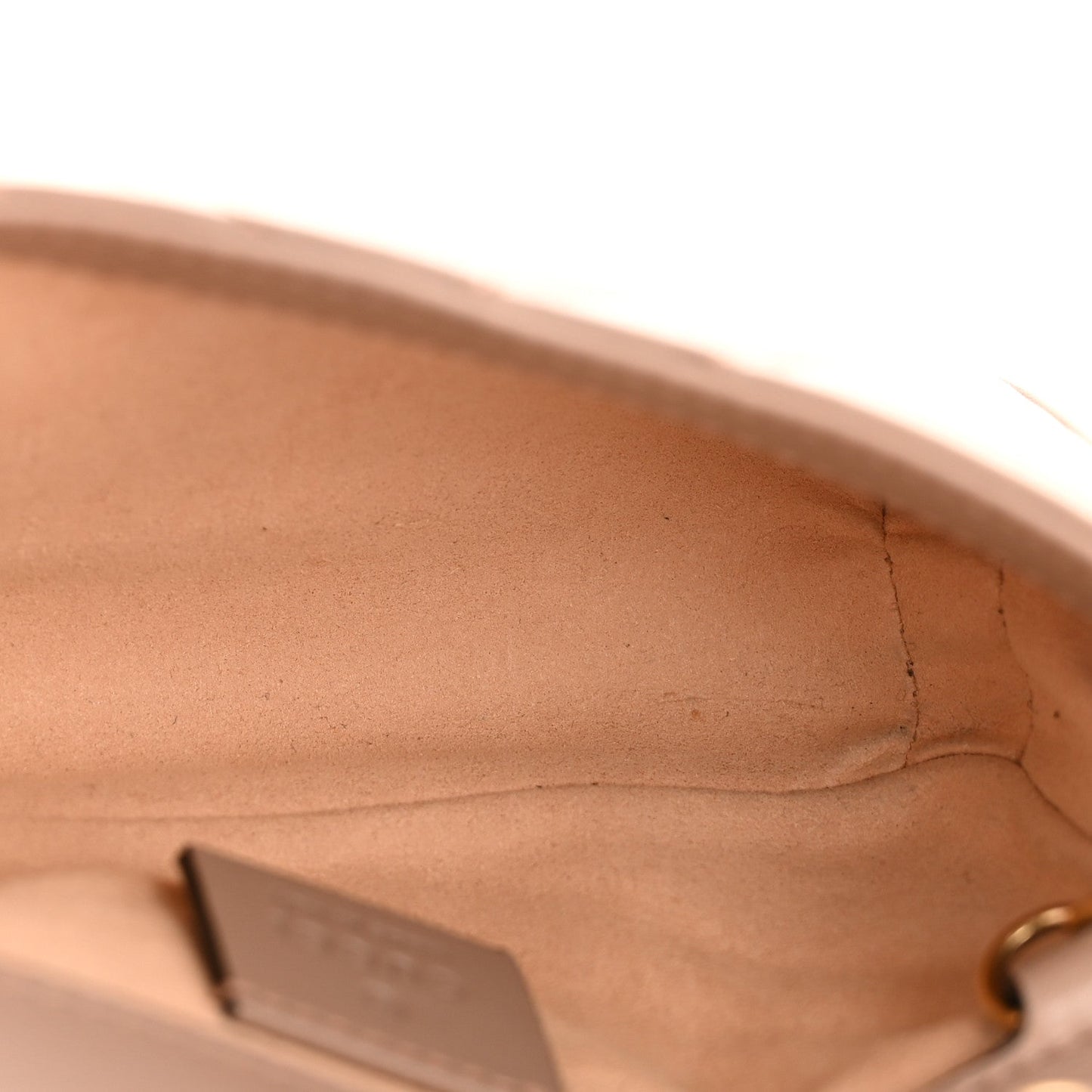 Calfskin Matelasse Super Mini GG Marmont Shoulder Bag Porcelain Rose