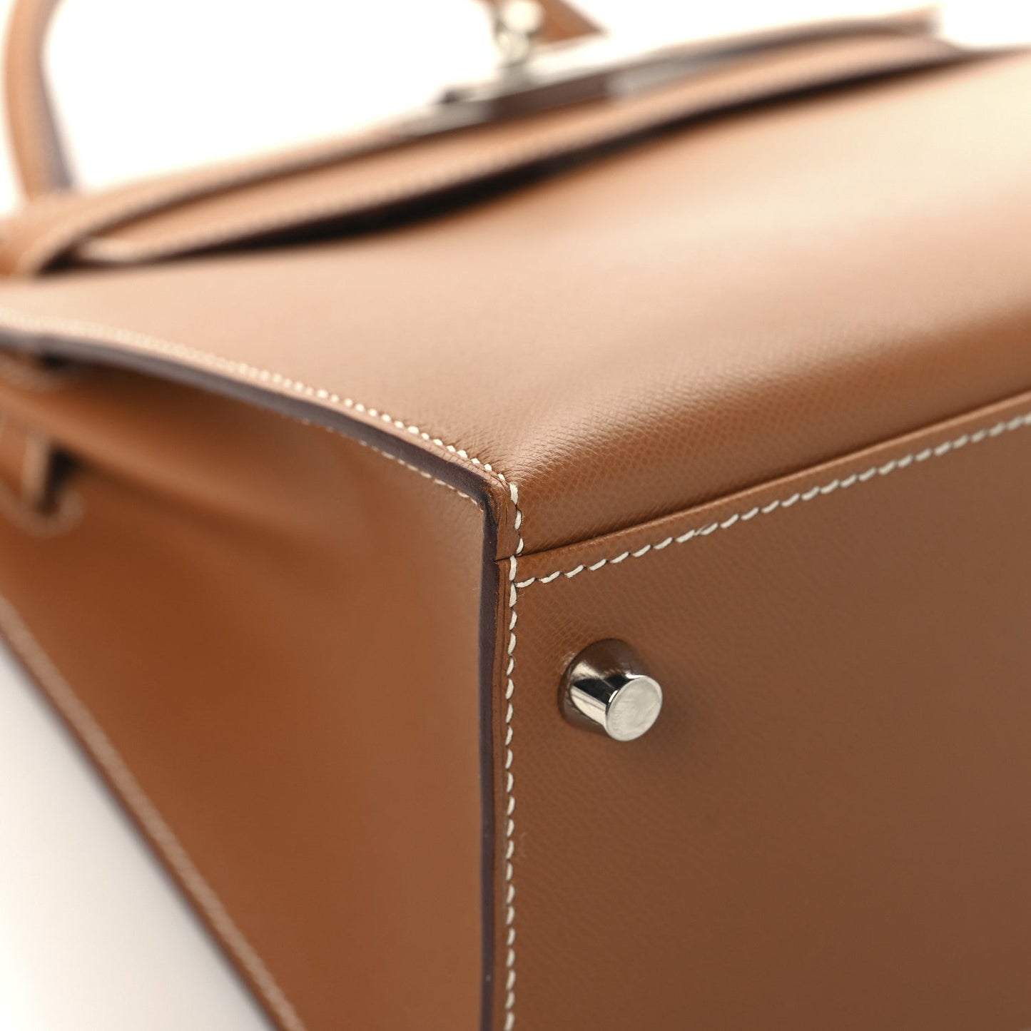 Madame Calfskin Kelly Sellier 28 Gold