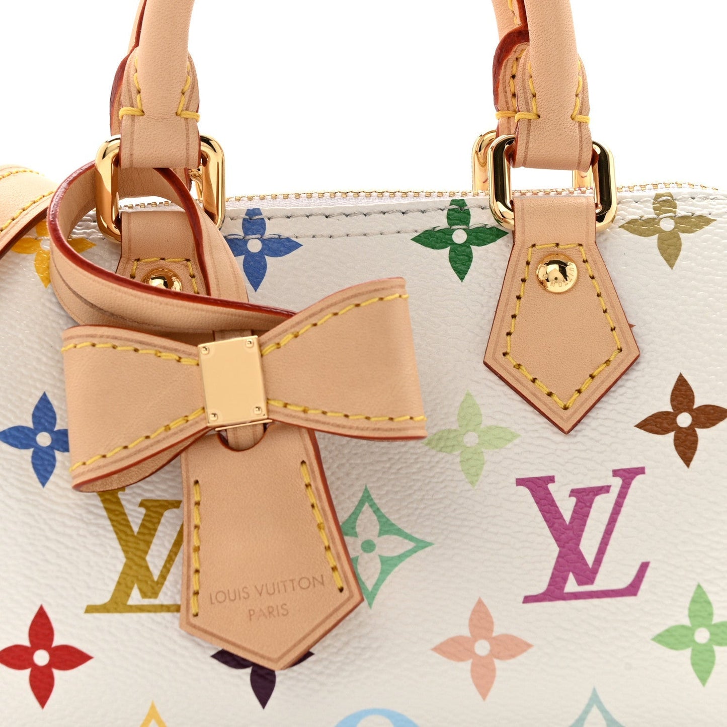 LV X TM Monogram Multicolor Nano Speedy White