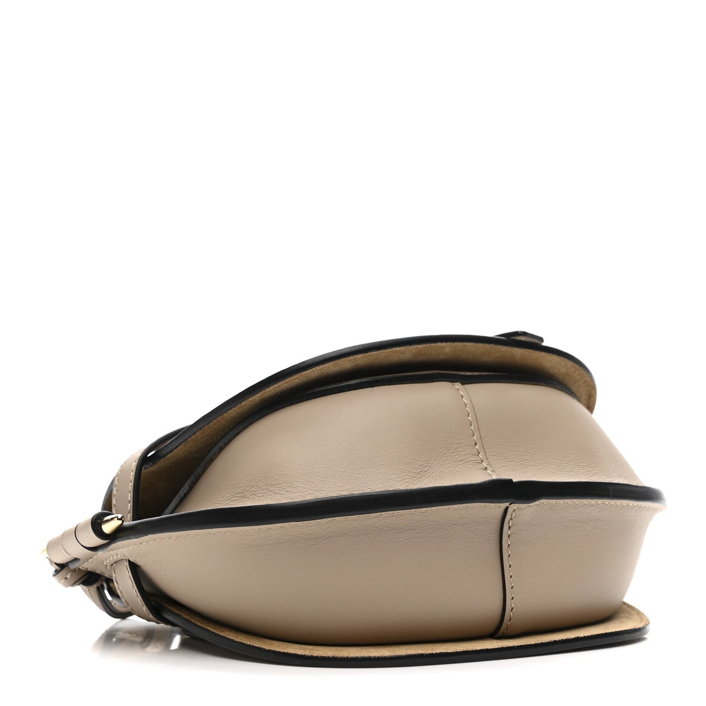 Calfskin Jacquard Mini Gate Dual Bag Clay