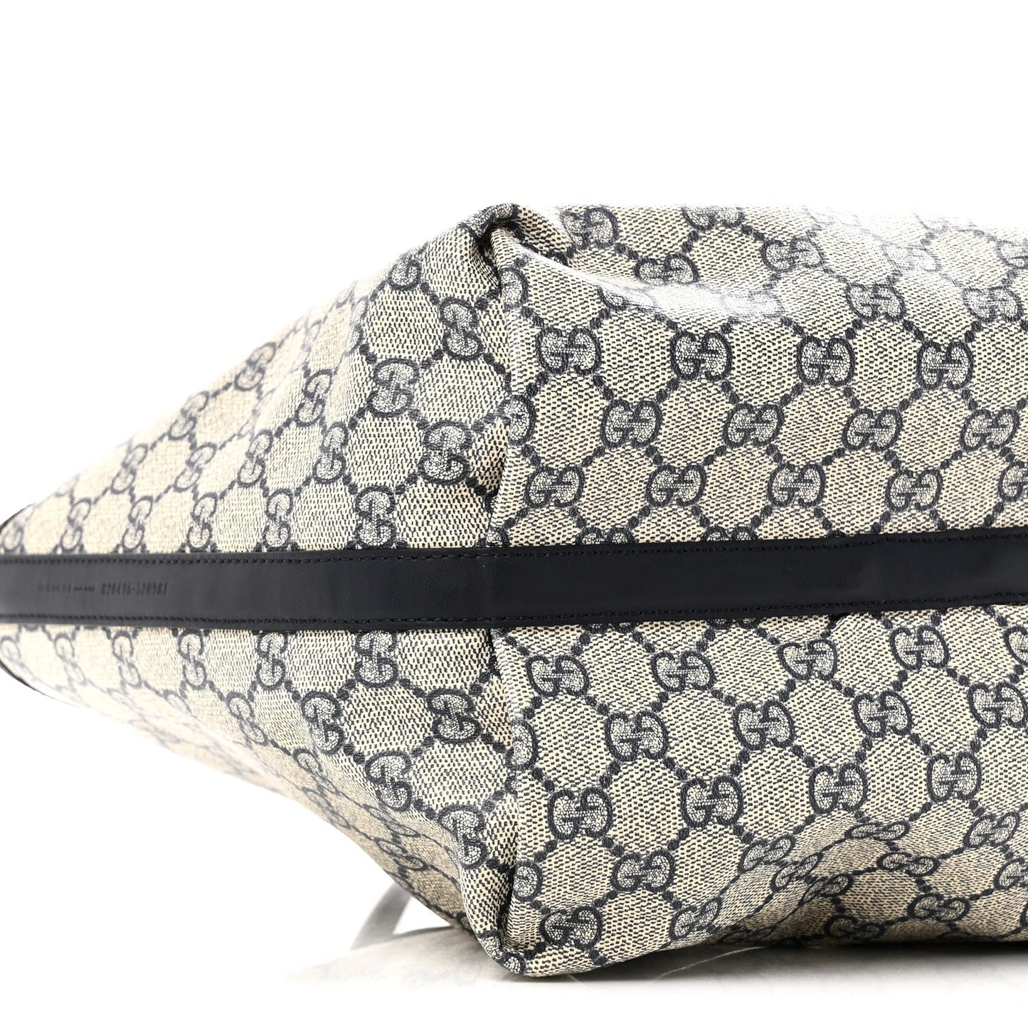 GG Supreme Monogram Denim Small Totissima Reversible Tote Beige Blue