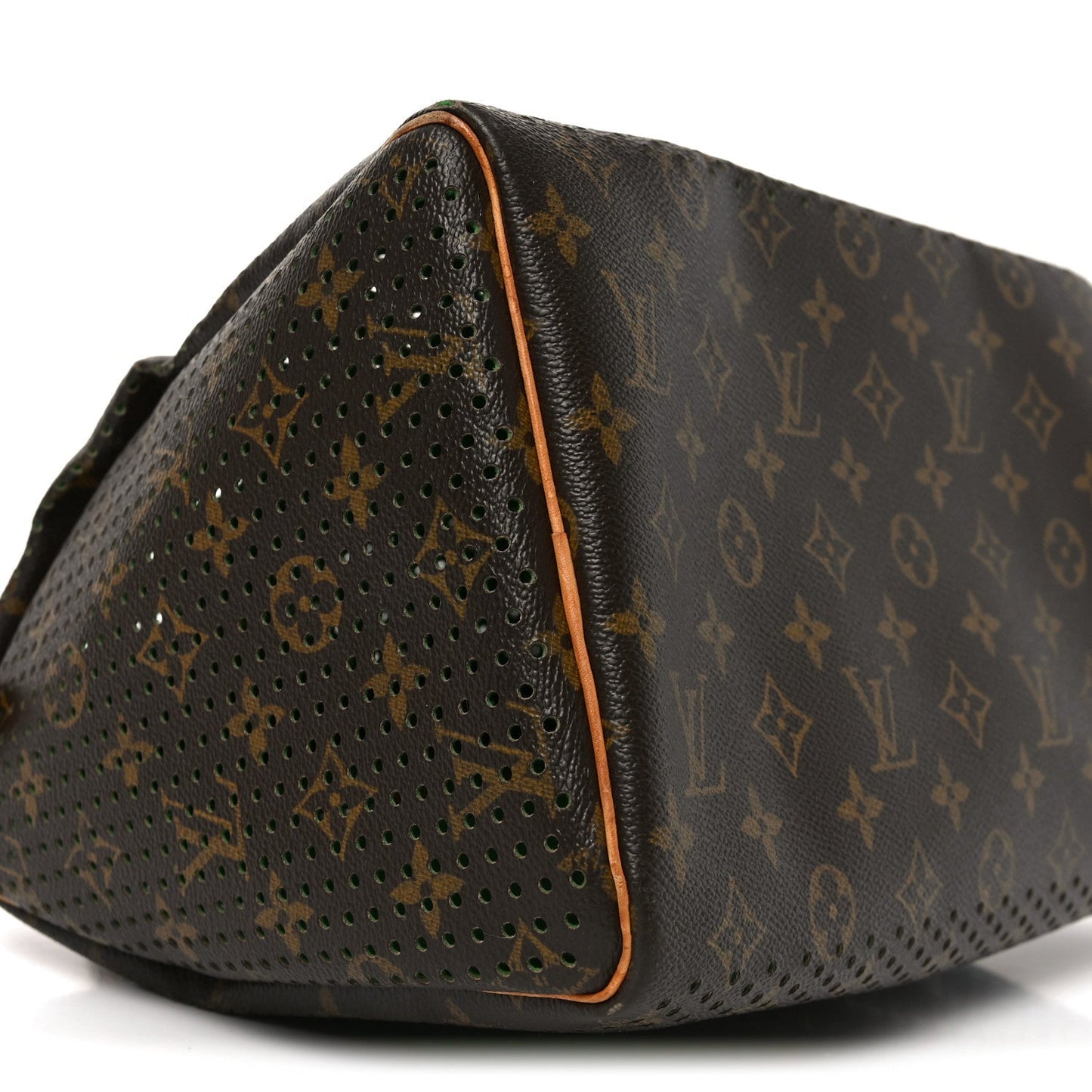 Monogram Perforated Speedy 30 Green