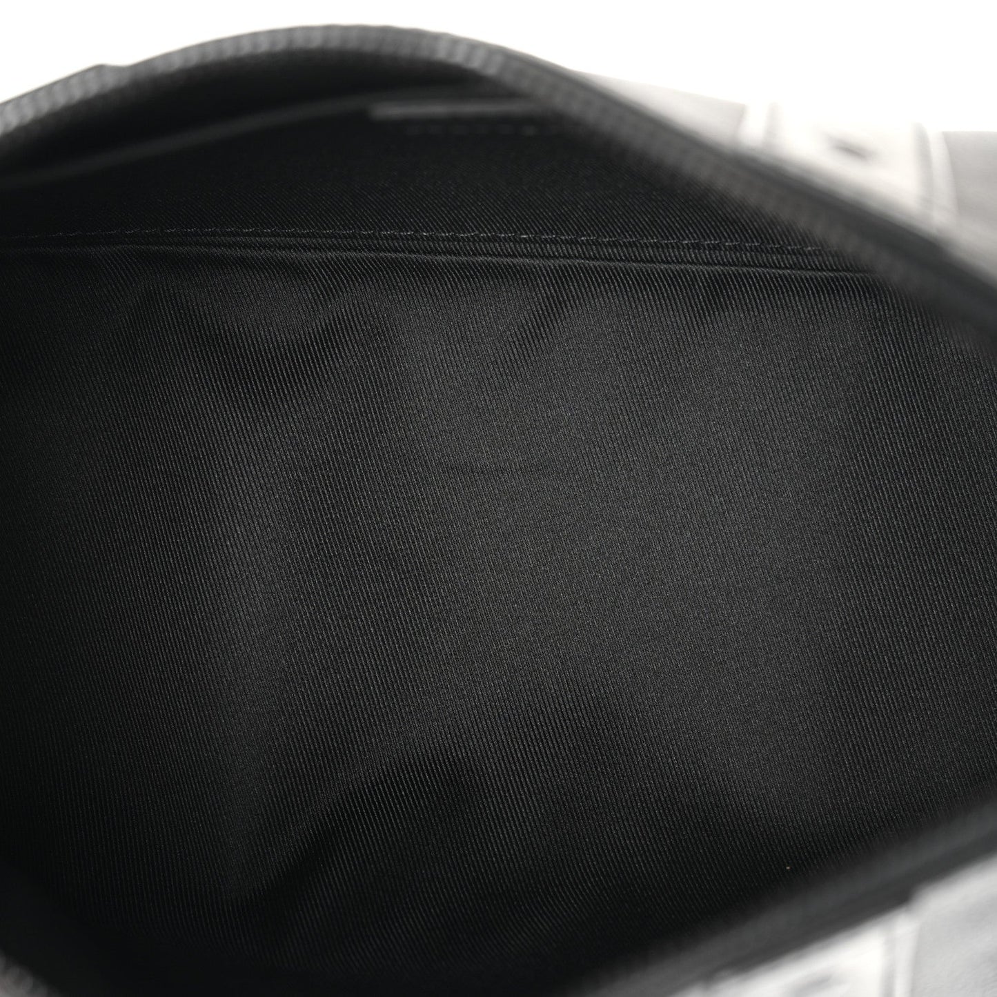 Grained Calfskin Aerogram City Keepall Black