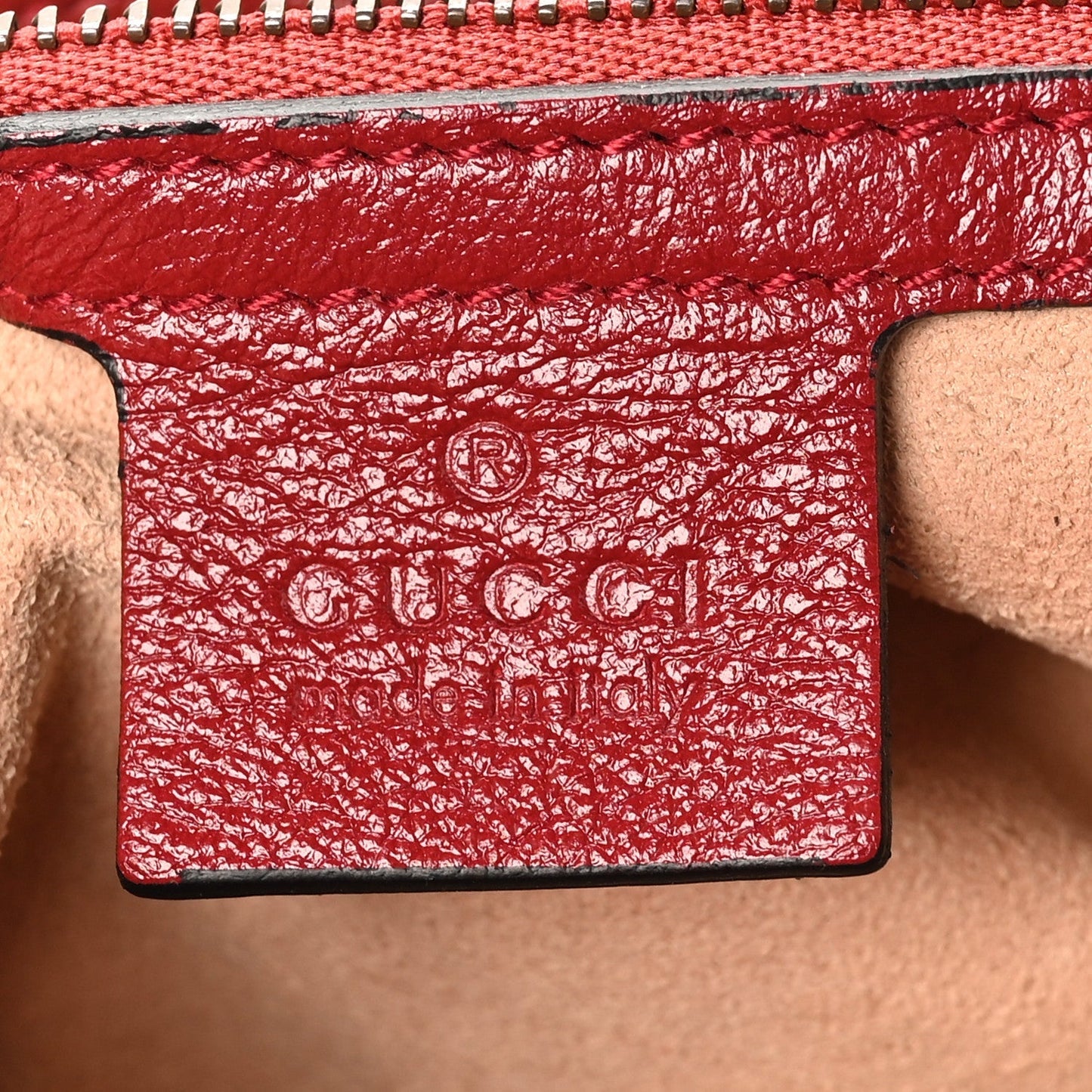Vintage Effect Calfskin Matelasse Diagonal Small Torchon GG Marmont Top Handle Shoulder Bag Black Romantic Cherry