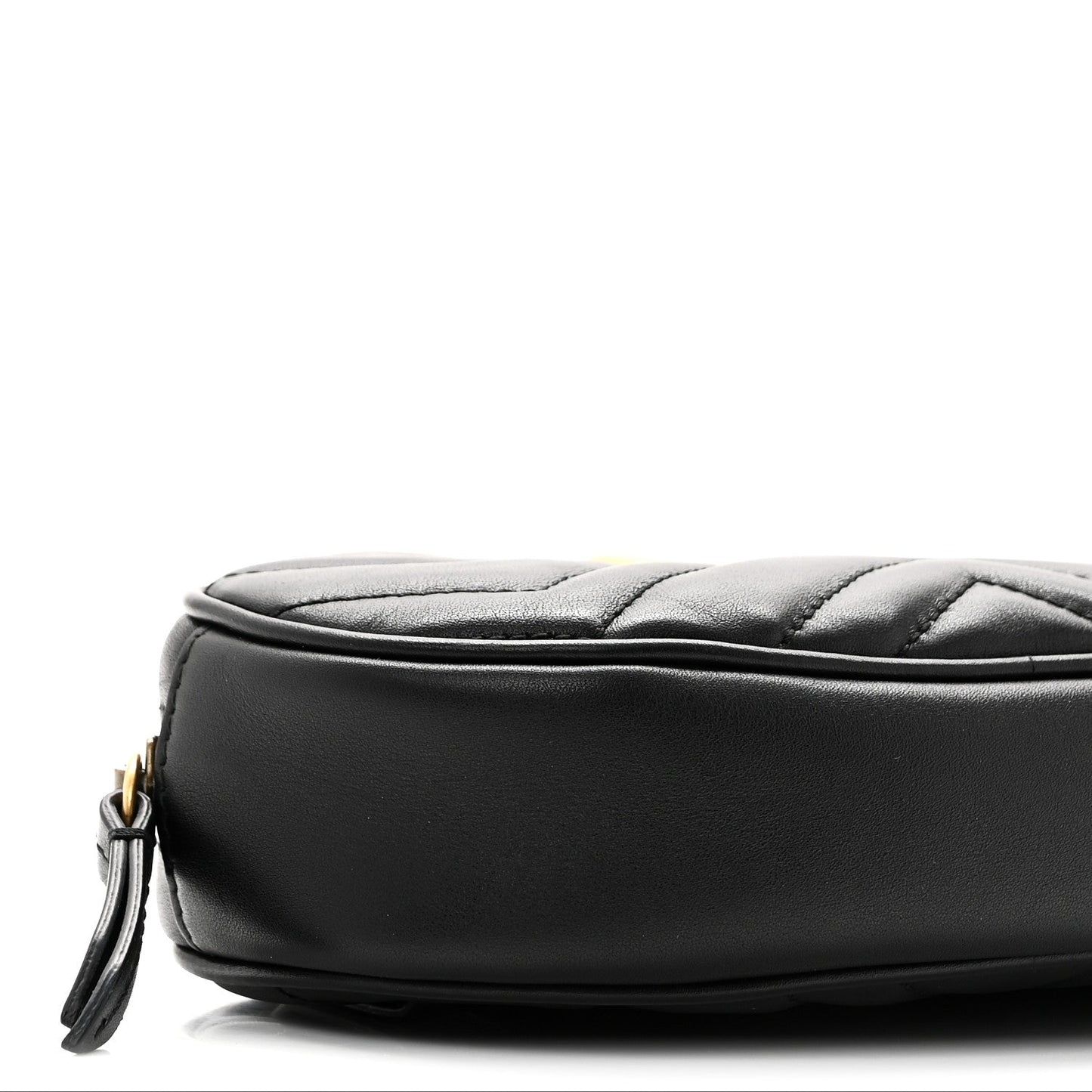 Calfskin Matelasse GG Marmont Belt Bag 85 34 Black
