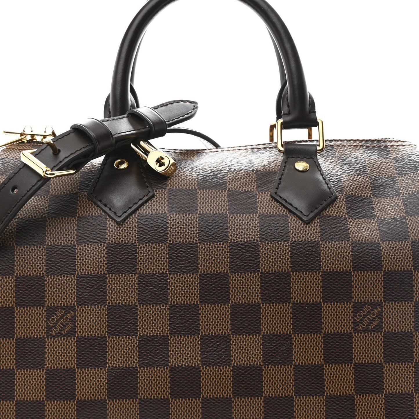Damier Ebene Speedy Bandouliere 25