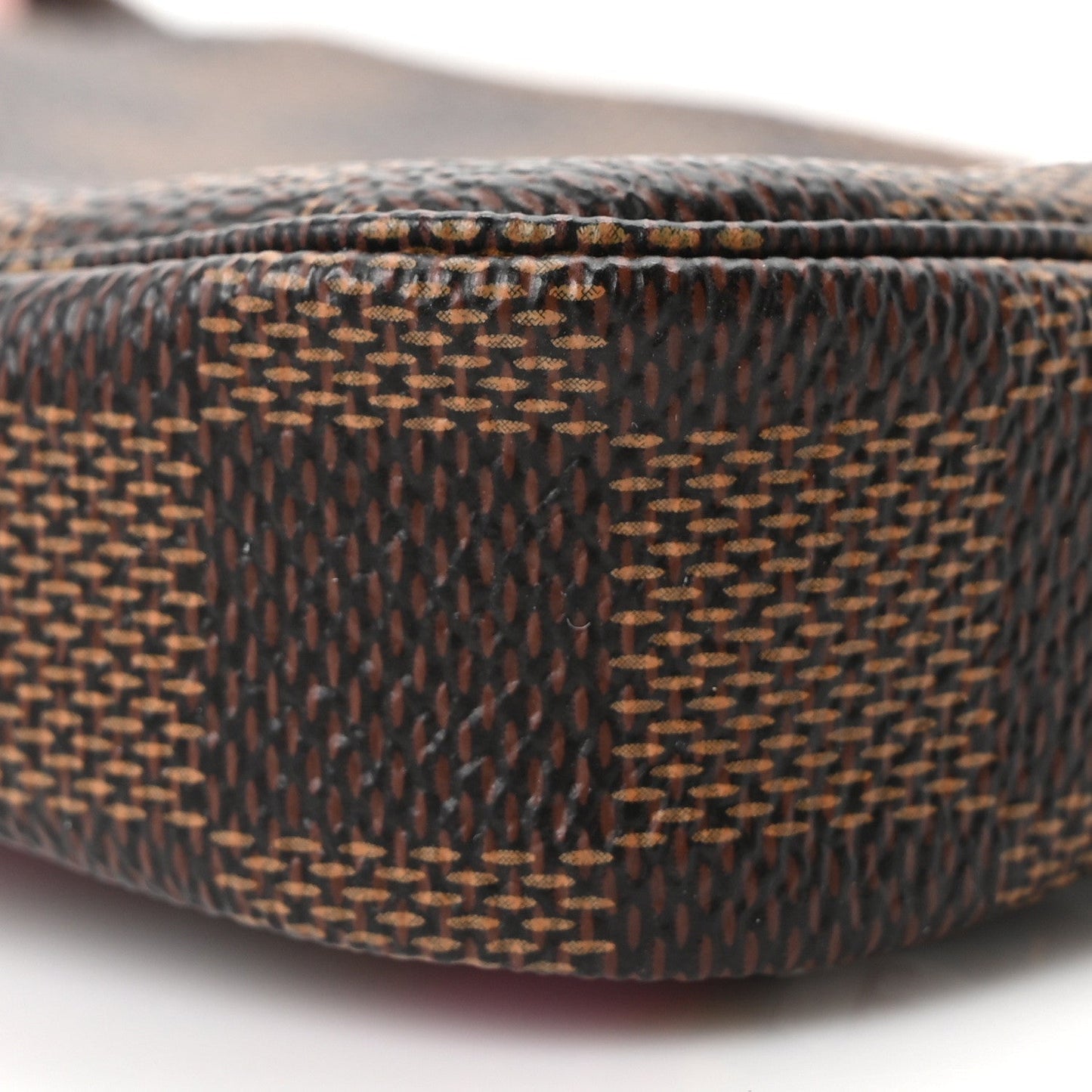 Damier Ebene 2020 Christmas Animation Big Wheel Mini Pochette Accessories Rose Ballerine