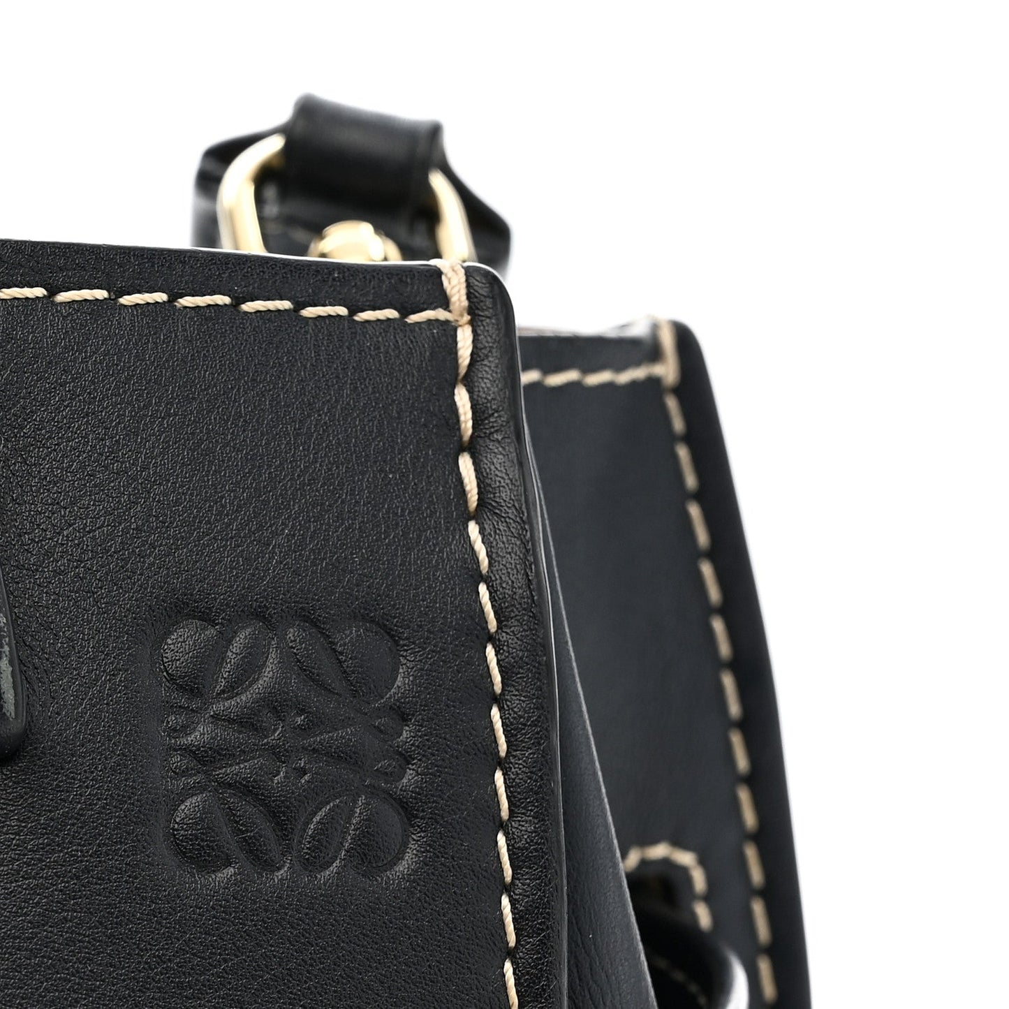Calfskin Gate Tote Midnight Blue