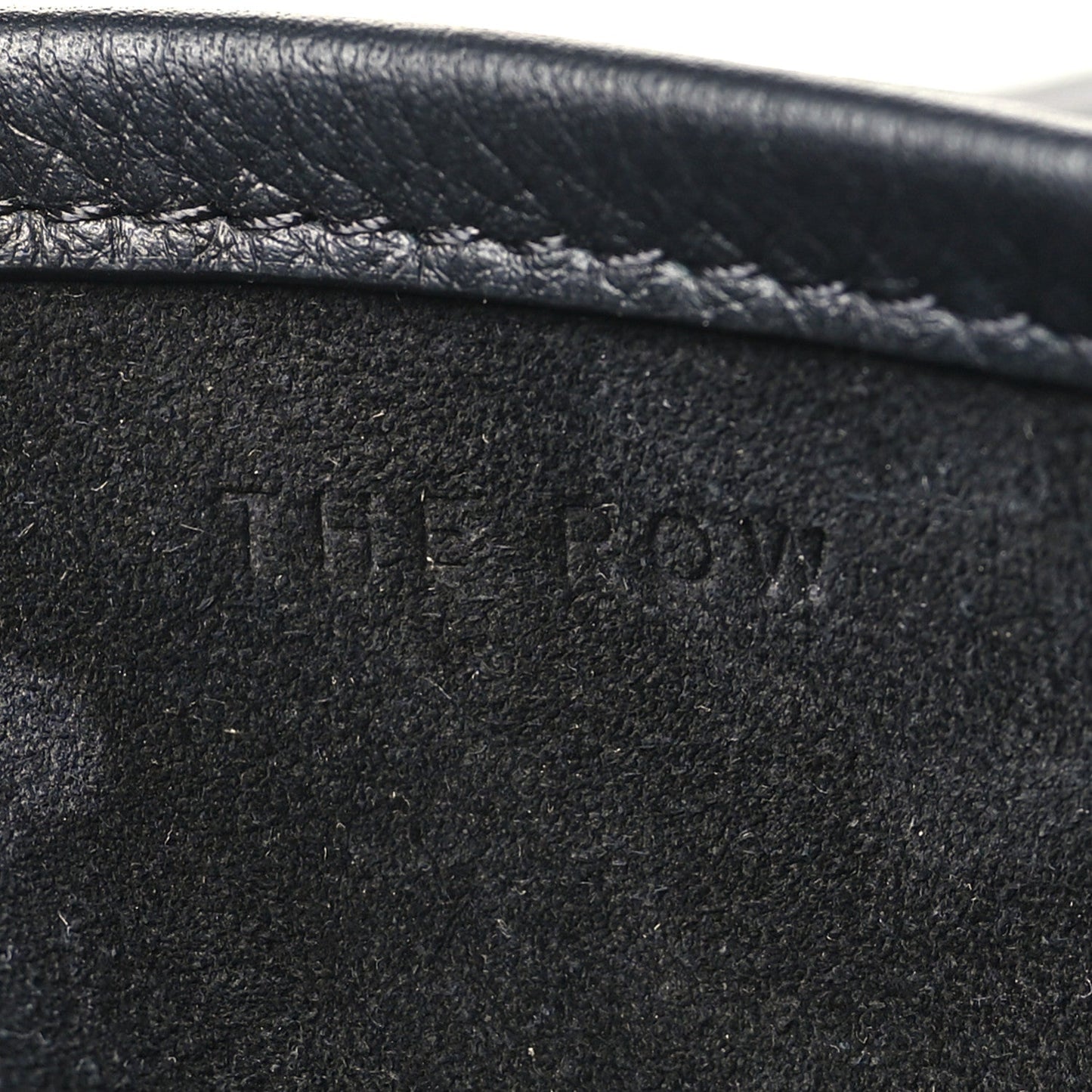 Grained Calfskin Park Tote Three Black