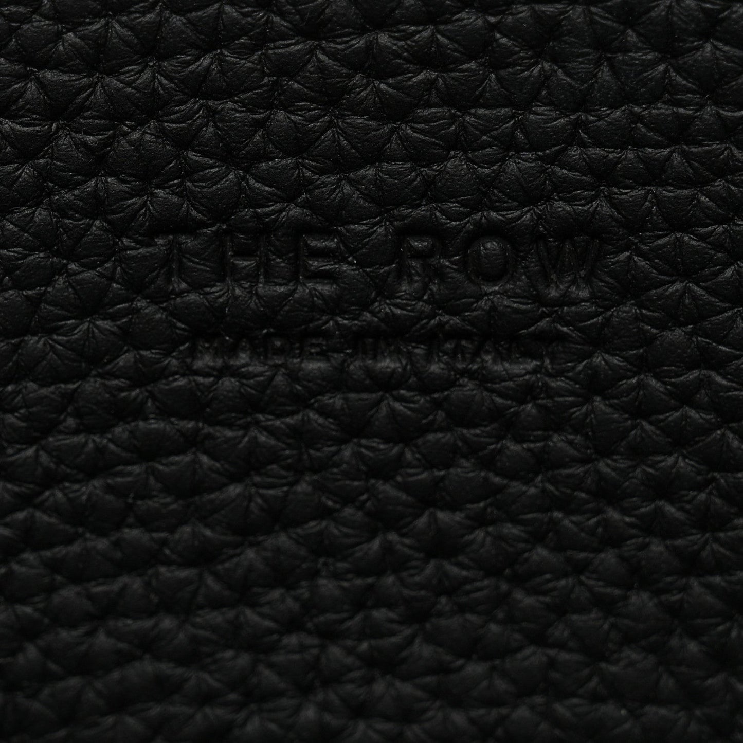 Matte Grained Calfskin EW Margaux Black