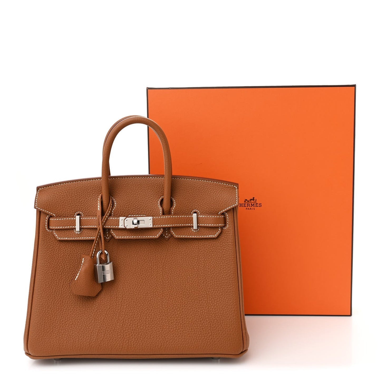 Togo Birkin 25 Gold