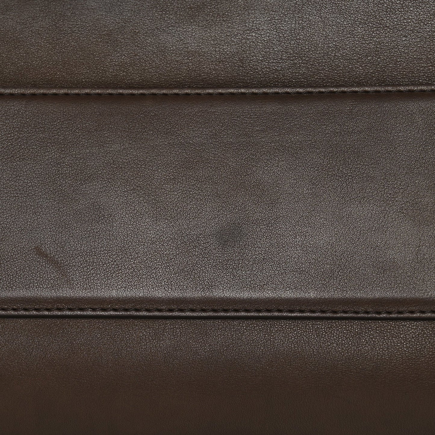 Polished Saddle Calfskin Marlo 14 Dark Brown