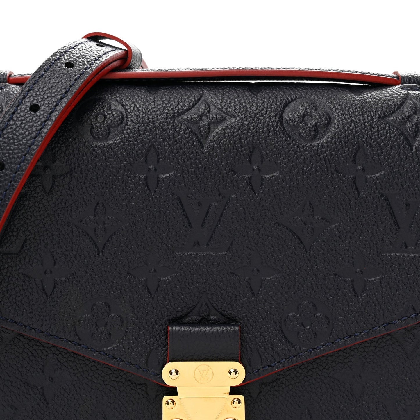 Empreinte Pochette Metis Marine Rouge