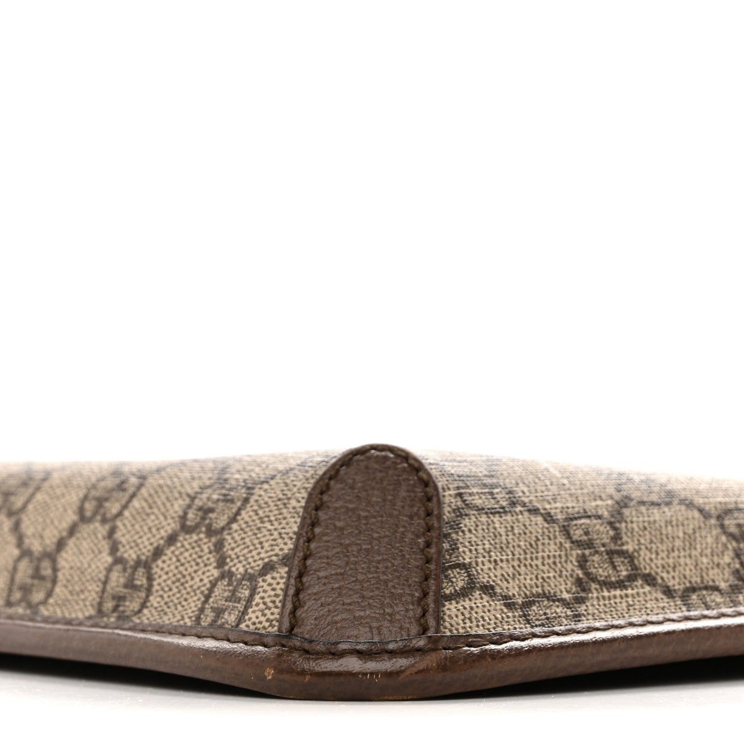 GG Supreme Monogram Web Medium Neo Vintage Flap Messenger Bag Beige New Acero