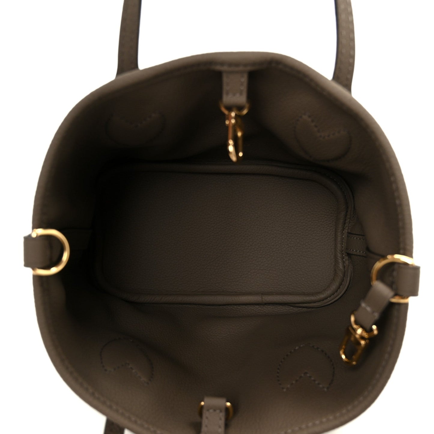 Monogram Neverfull Inside Out Bandouliere BB Dark Fango