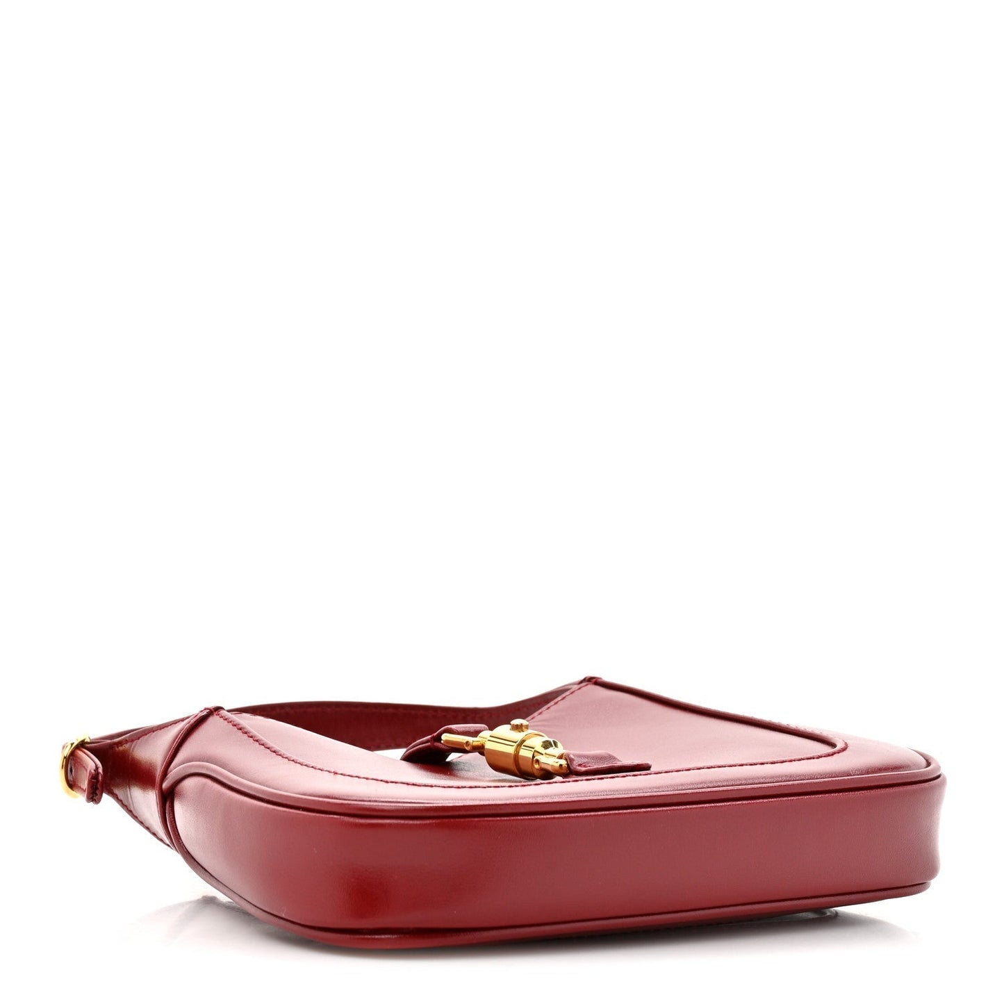 Boarded Dyana Lux Calfskin Mini Jackie 1961 Hobo New Cherry Red