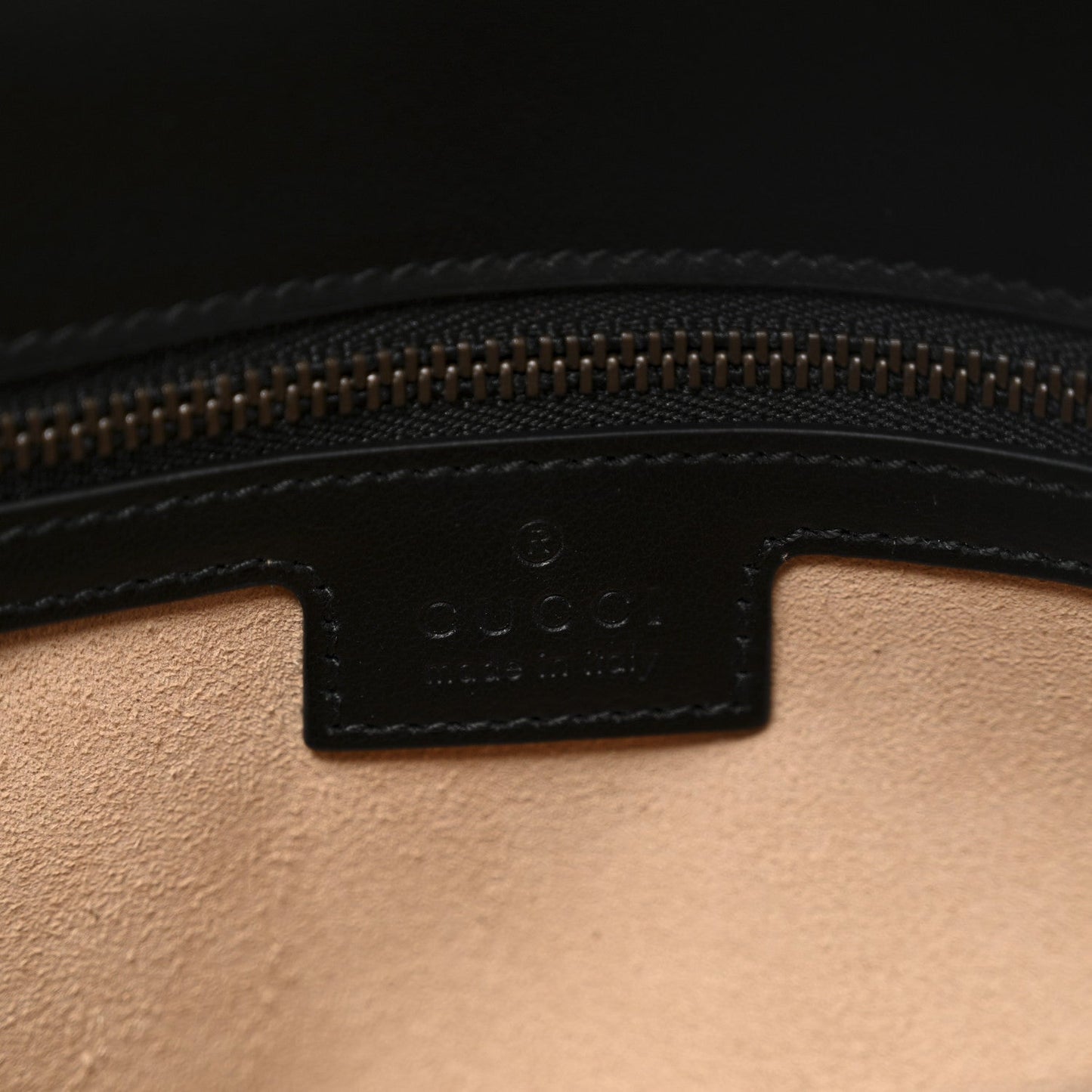 Calfskin Matelasse Small GG Marmont Shoulder Bag Black