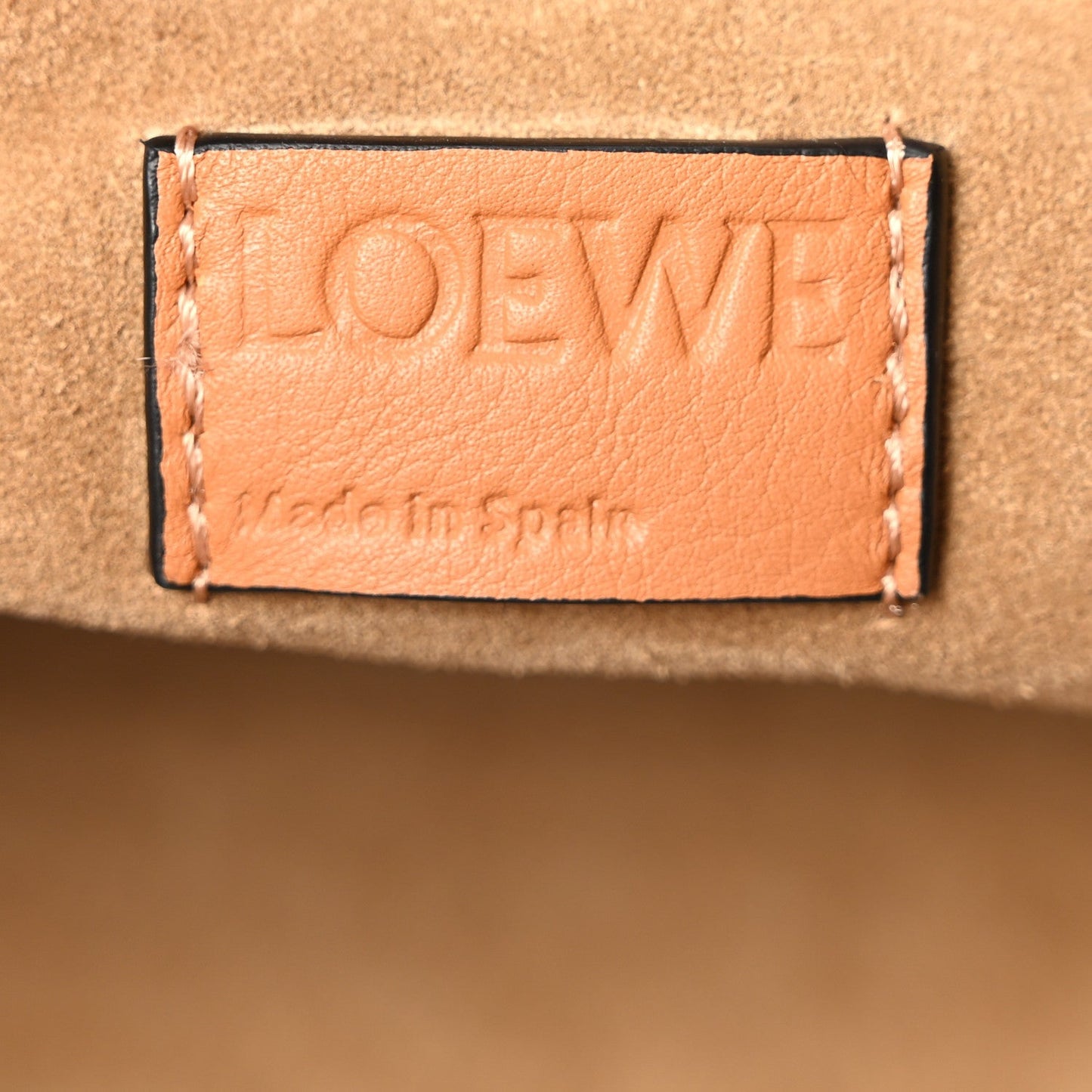 Nappa Calfskin Medium Flamenco Knot Clutch Warm Desert