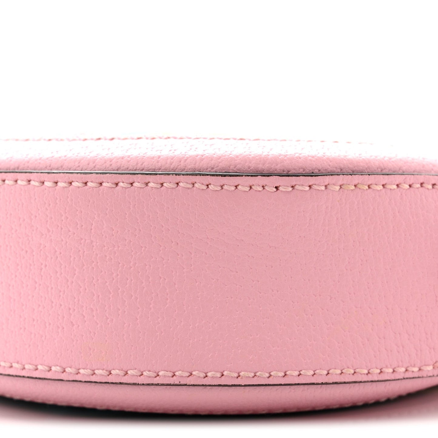 GG Supreme Monogram Psychedelic Round Shoulder Bag Black Multicolor Sugar Pink