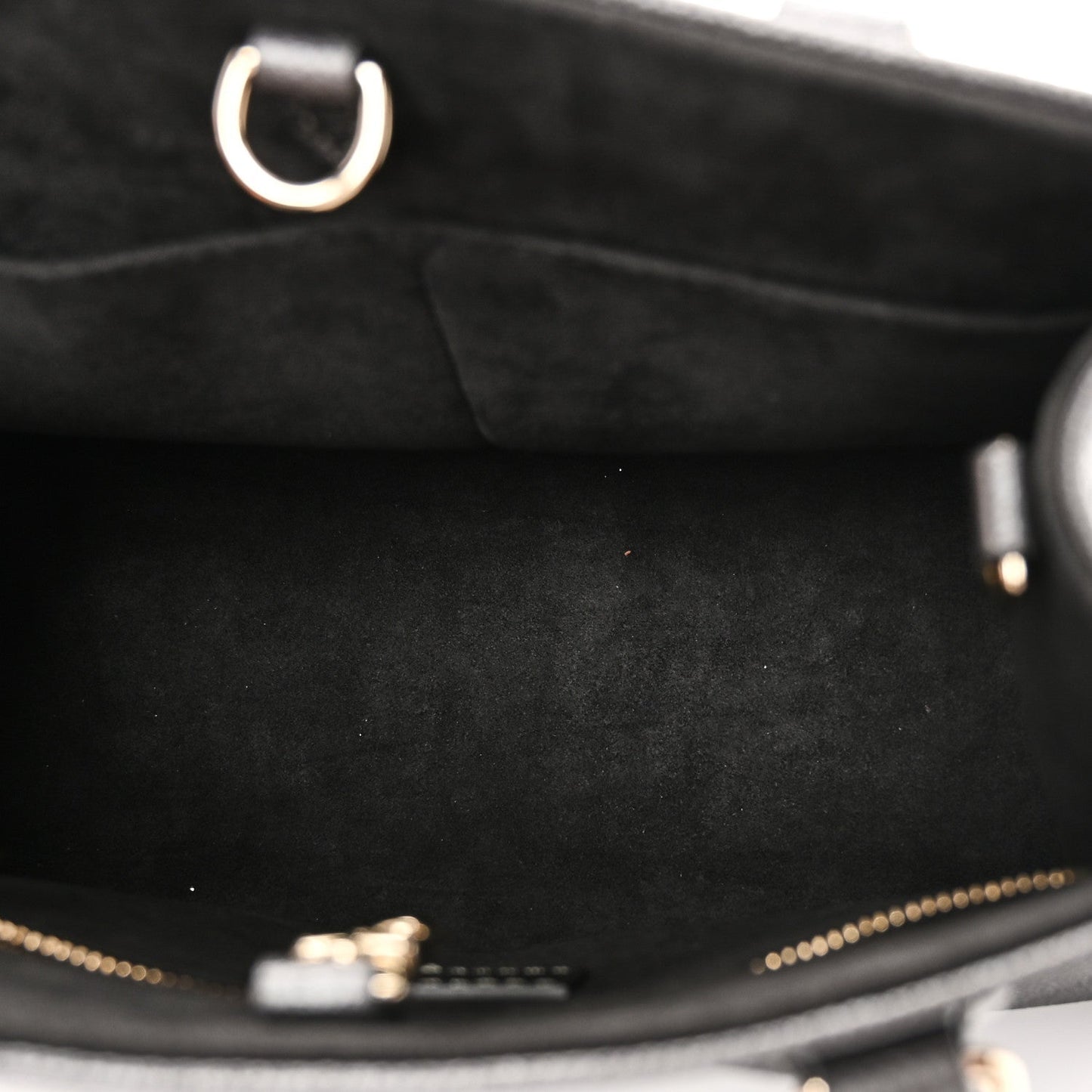 Metallic Empreinte Monogram Giant Onthego PM Gun Metal