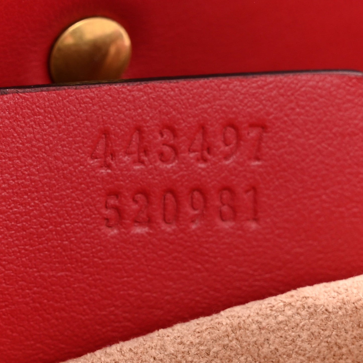 Calfskin Matelasse Small GG Marmont Shoulder Bag Hibiscus Red