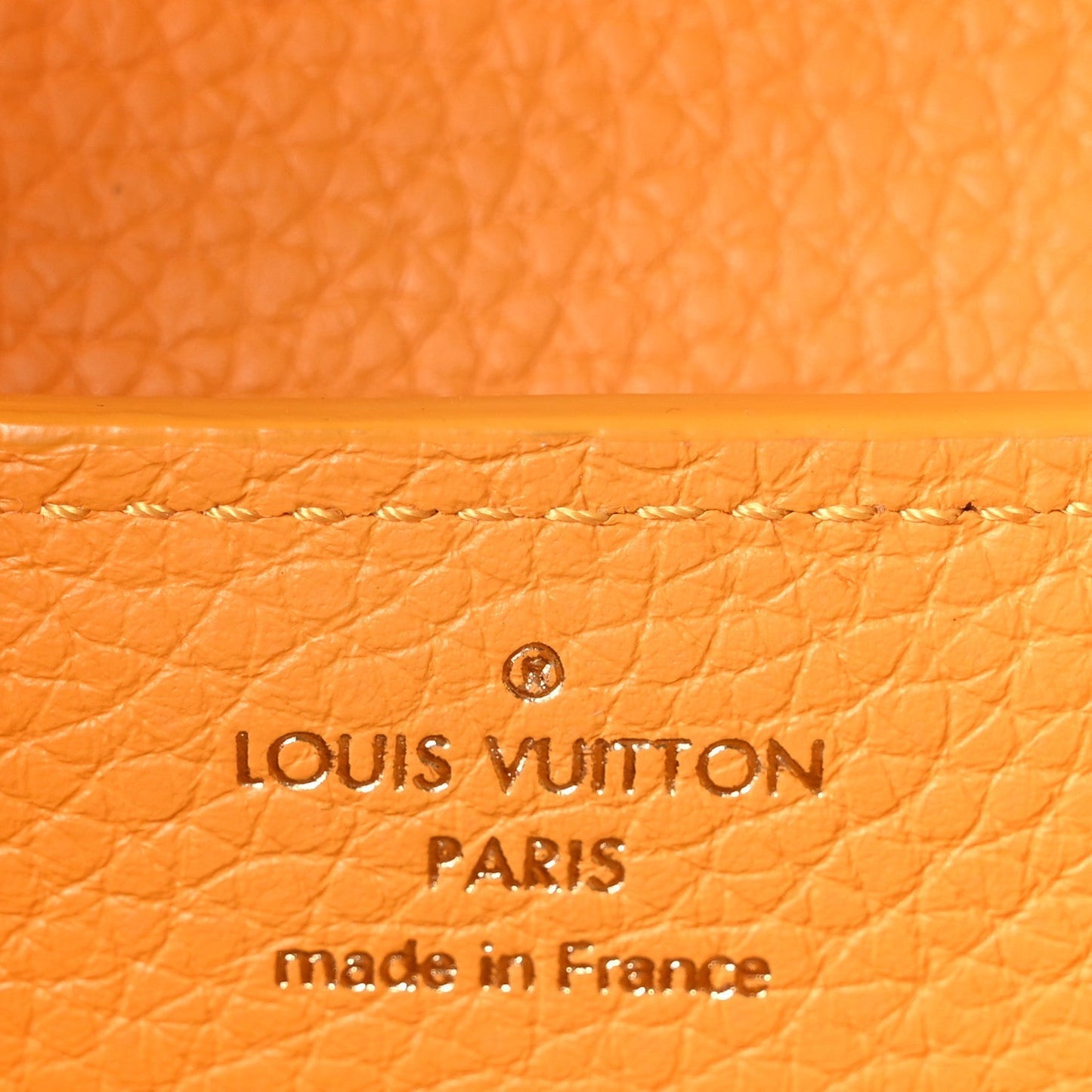Taurillon Mini Capucines Sunbeam Yellow