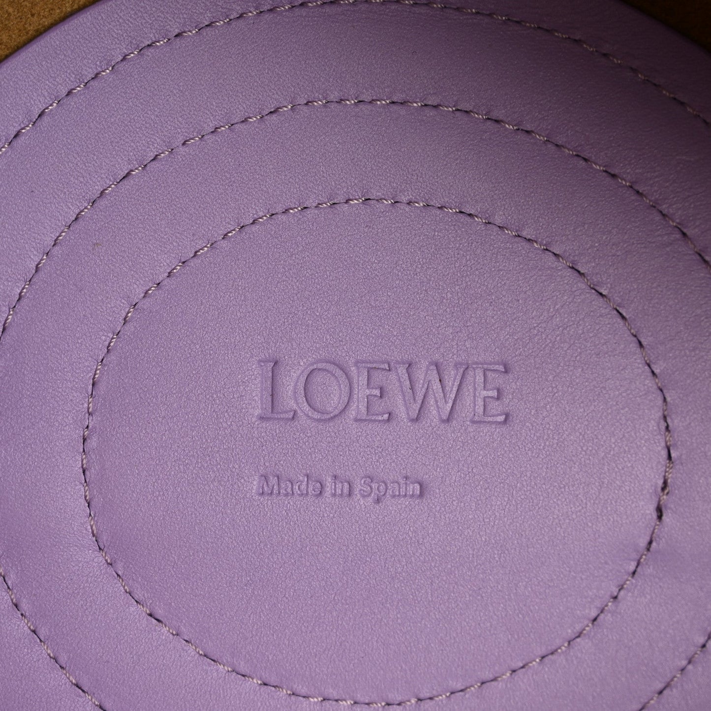 Shiny Nappa Calfskin Paseo Bag Light Mauve