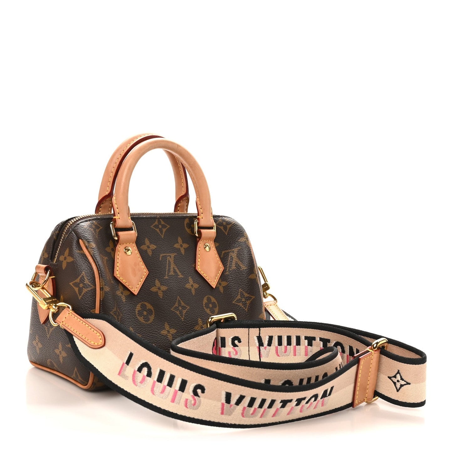 Monogram Speedy Bandouliere 20 Black