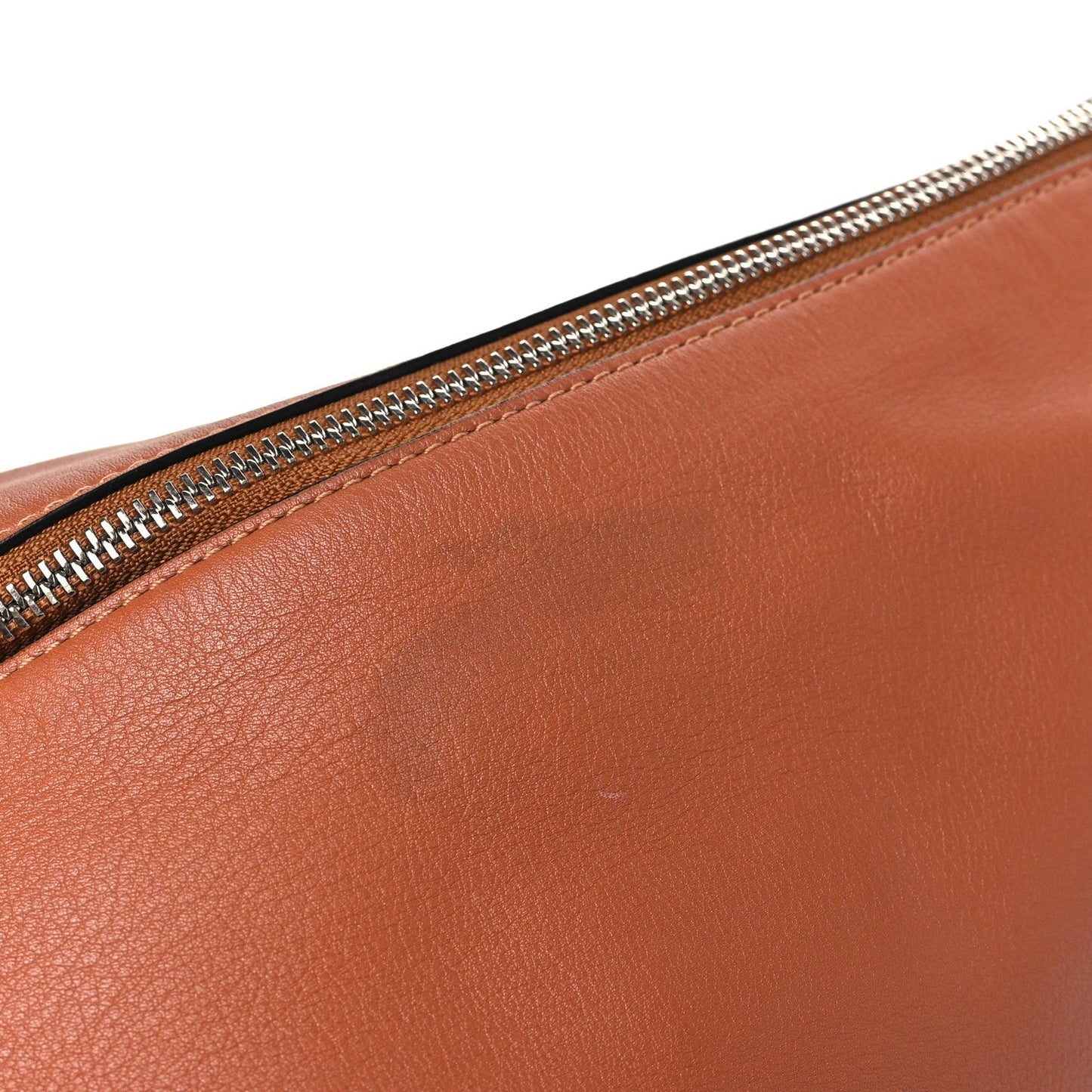 Supple Smooth Calfskin Jacquard Cubi Crossbody Bag Tan