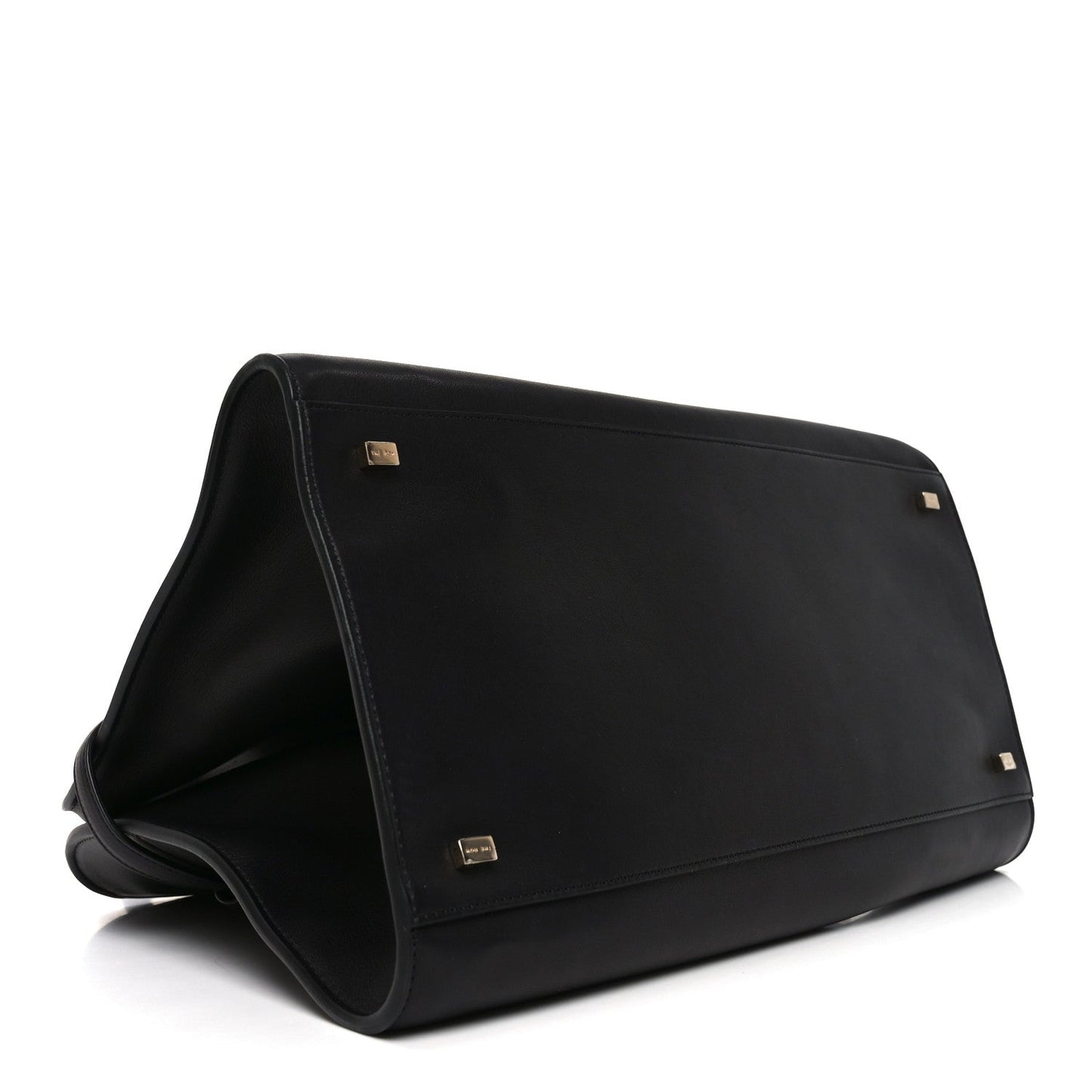 Polished Saddle Calfskin Soft Margaux Belt 15 Black