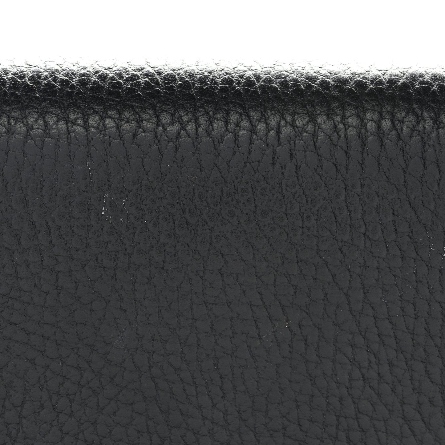Calfskin Mini GG Marmont Chain Wallet Black