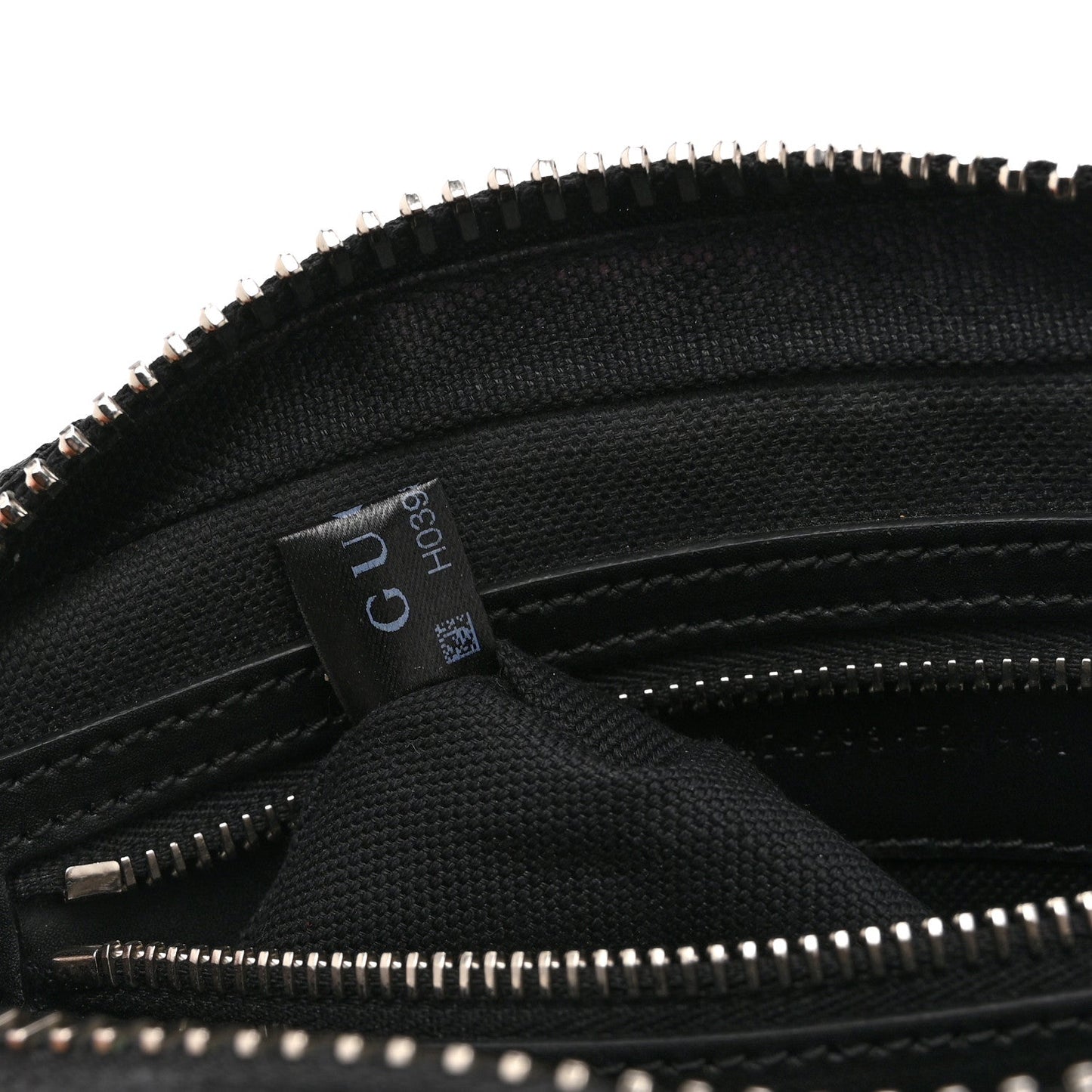 Soft GG Supreme Monogram Web Belt Bag Black Grey