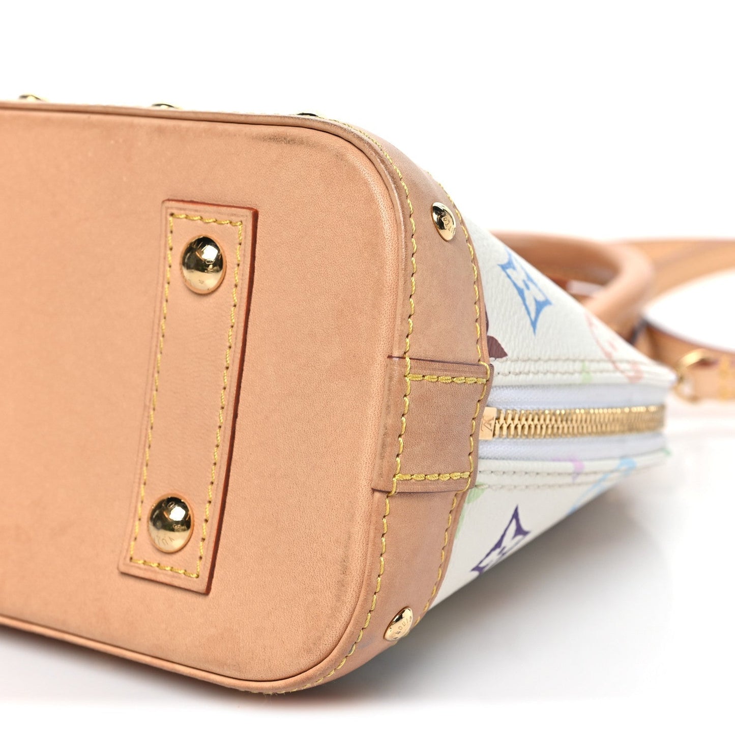 LV x TM Monogram Multicolor Alma BB White