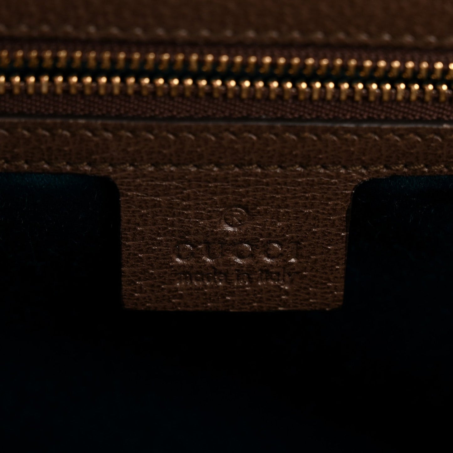 GG Supreme Monogram Web Medium Ophidia Chain Shoulder Bag Brown