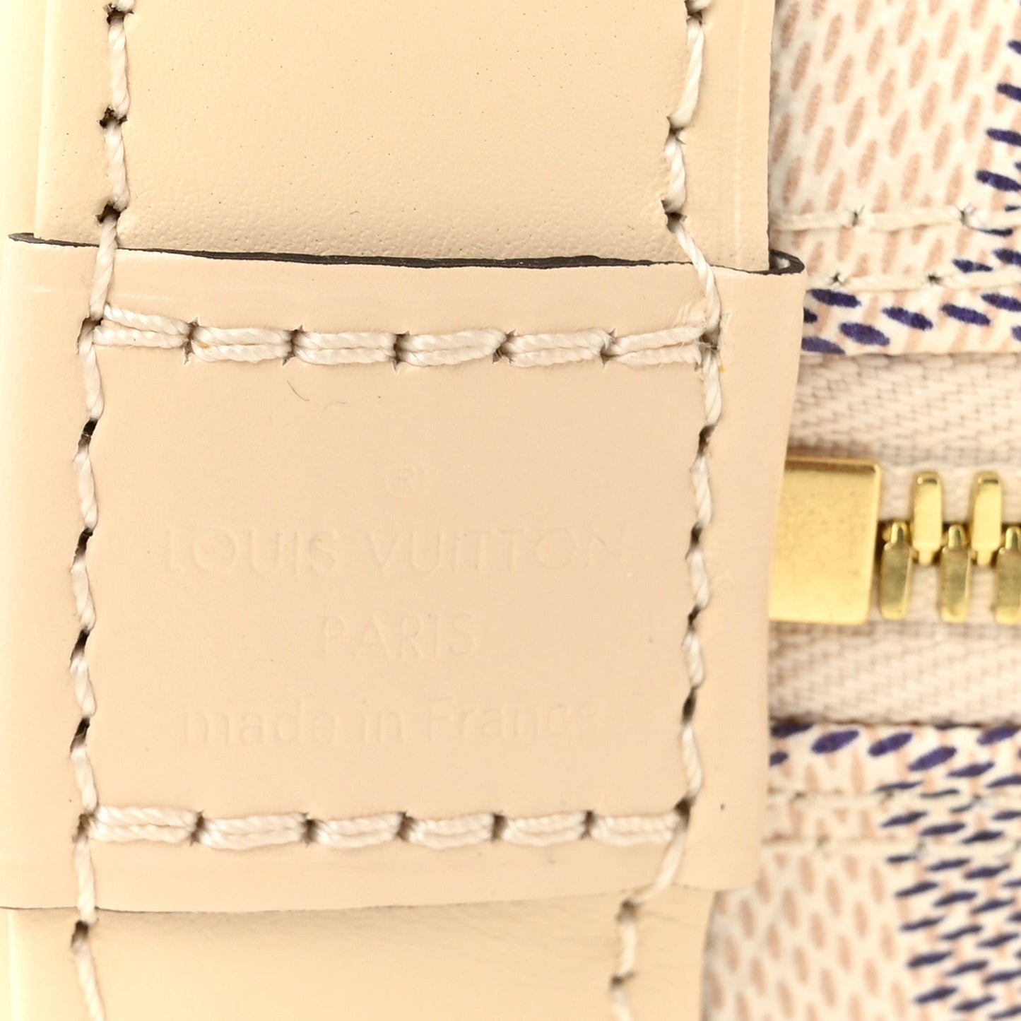 Damier Azur Braided Alma BB