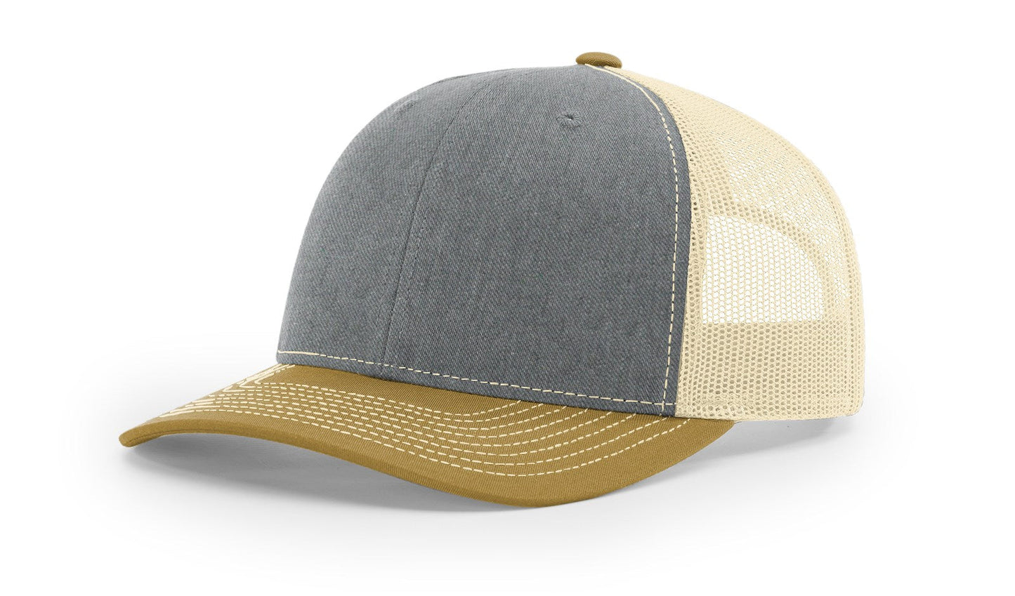 Richardson 112 Trucker Hat Snapback Cap - Blank
