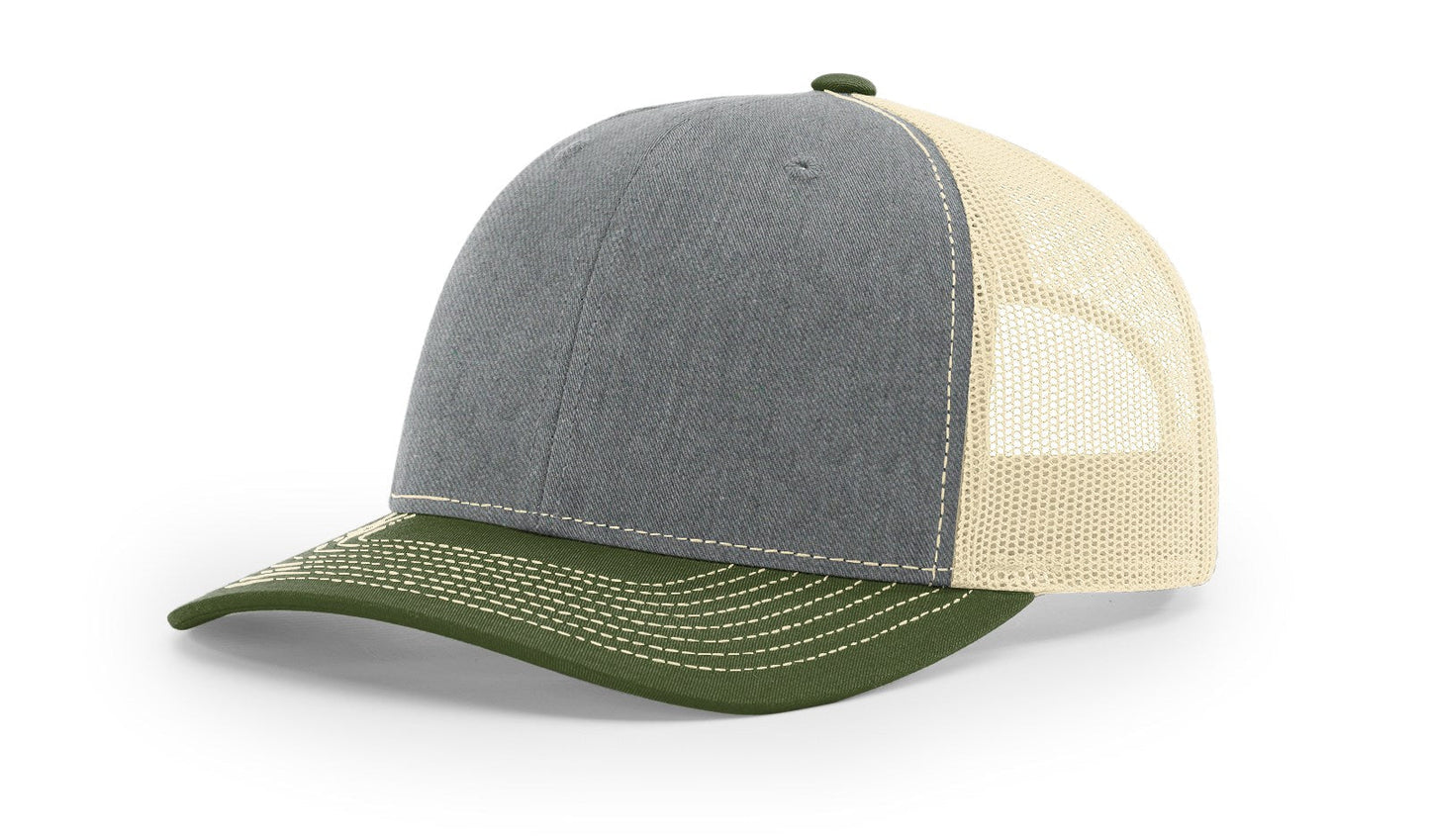 Richardson 112 Trucker Hat Snapback Cap - Blank
