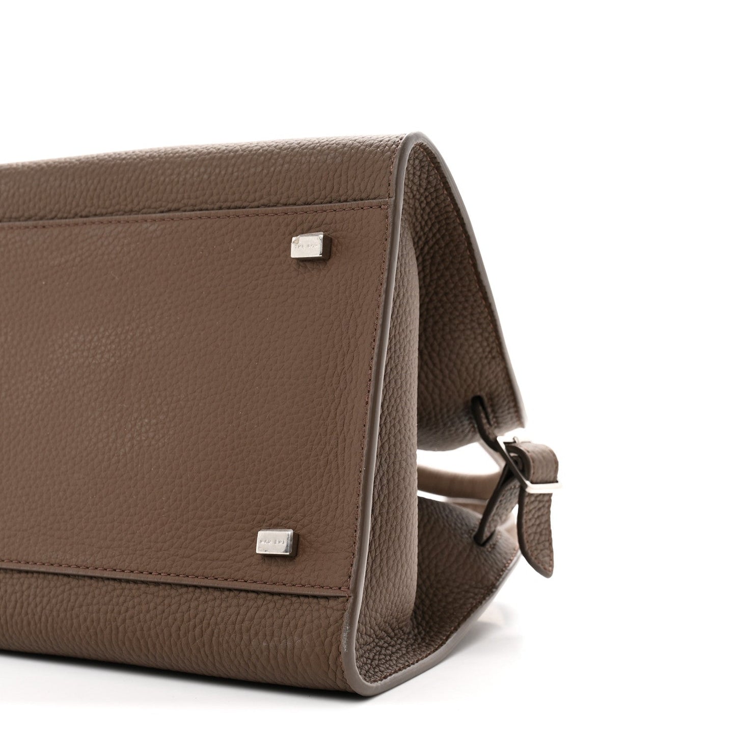 Grained Calfskin Soft Margaux 10 Bag Dark Olive