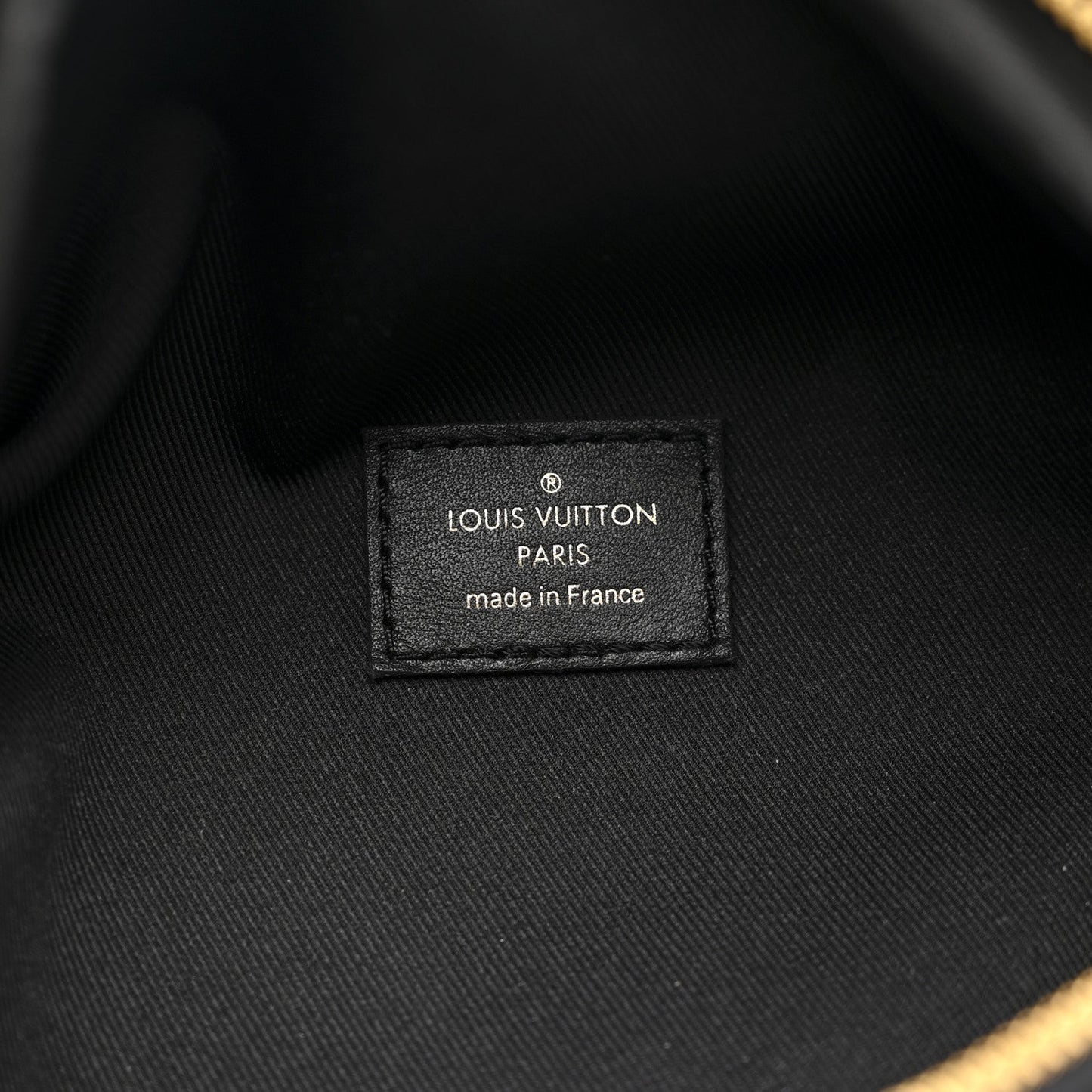 Calfskin Quilted New Wave Bumbag Black