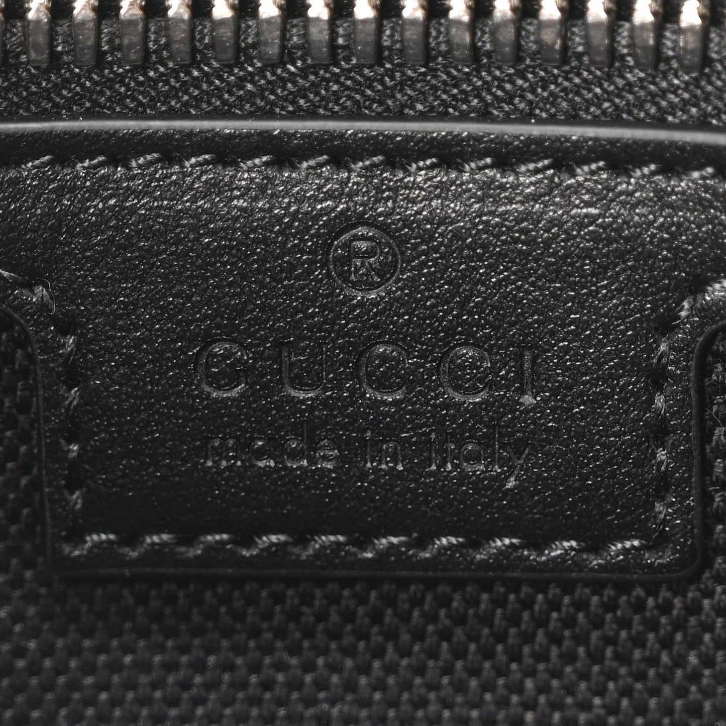 Soft GG Supreme Monogram Web Belt Bag Black Grey