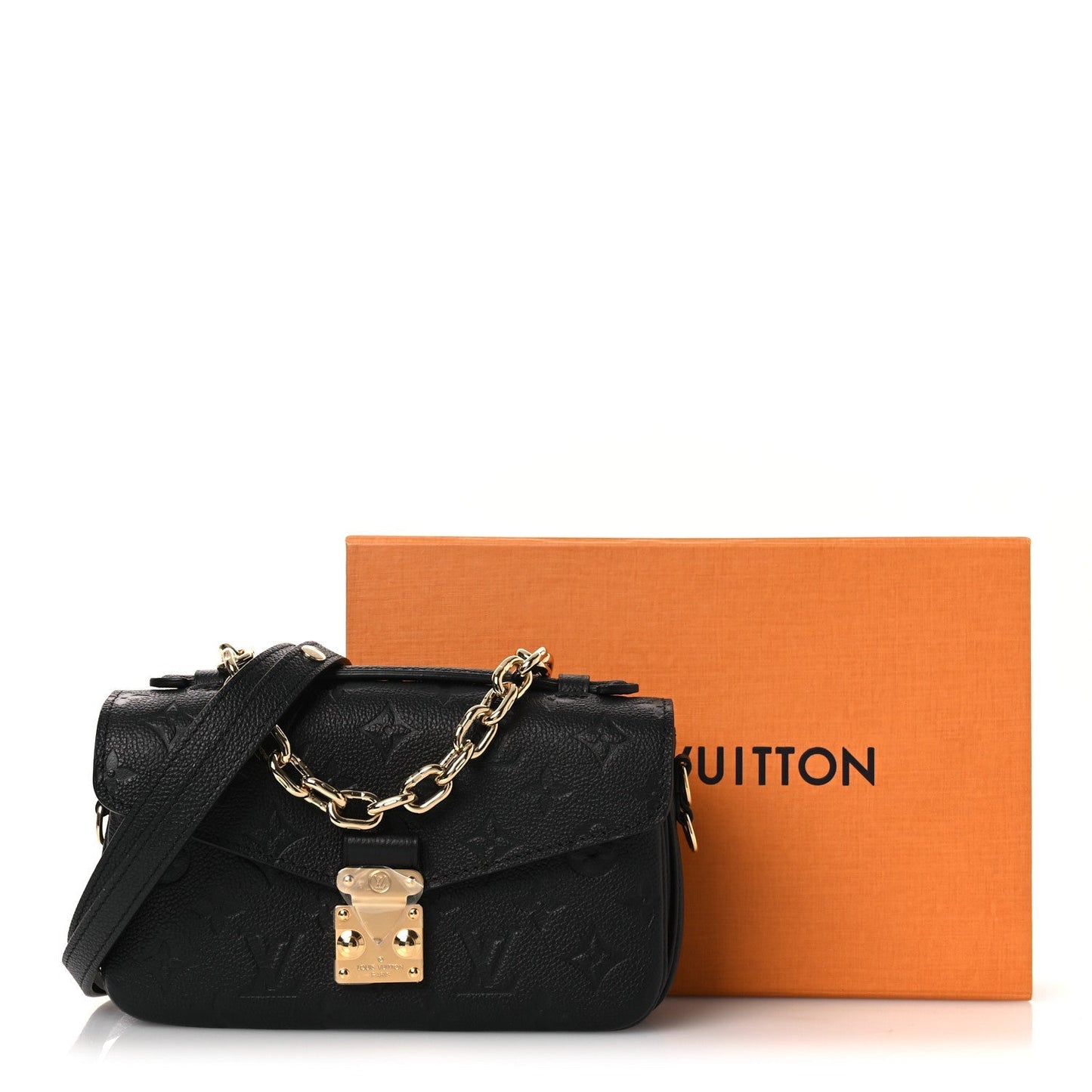 Empreinte Pochette Metis East West Black
